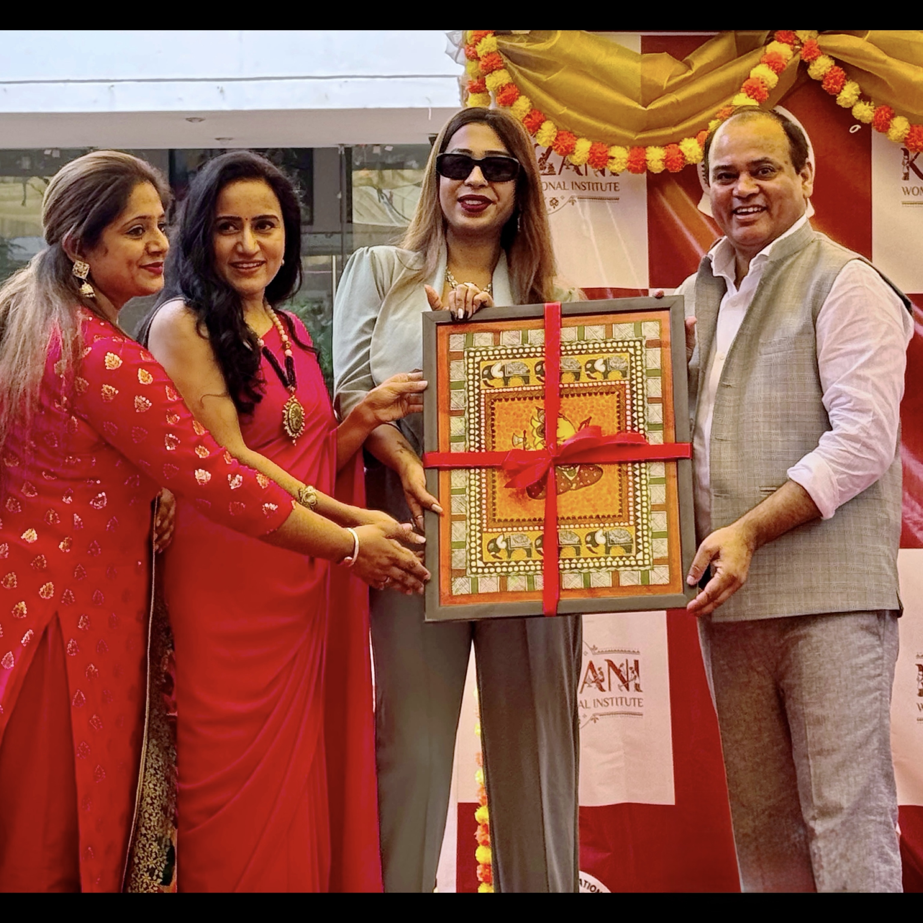 Actress Sana Sha at  Khazani Glam Fest 2026