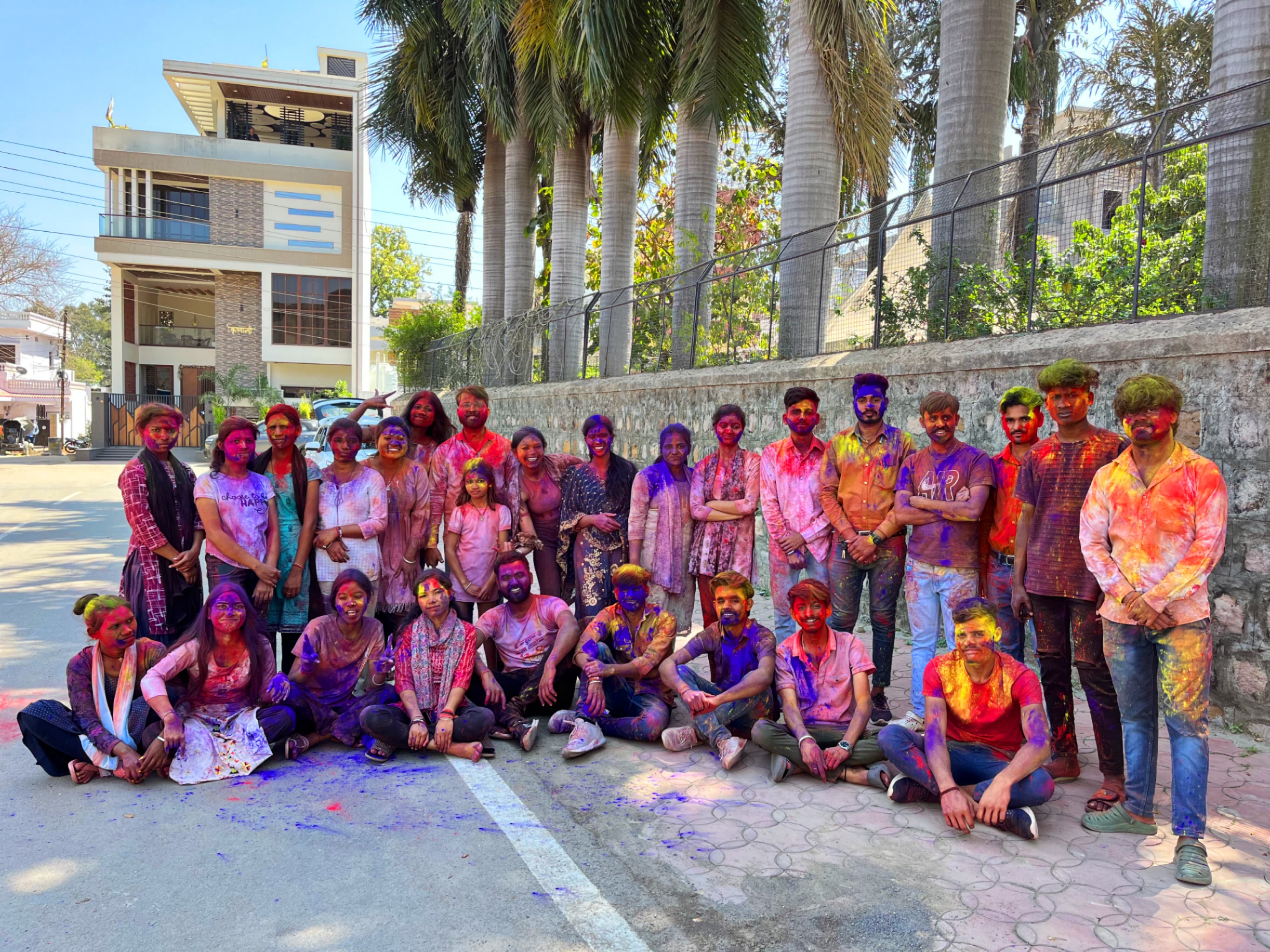 Holi celebration 2025