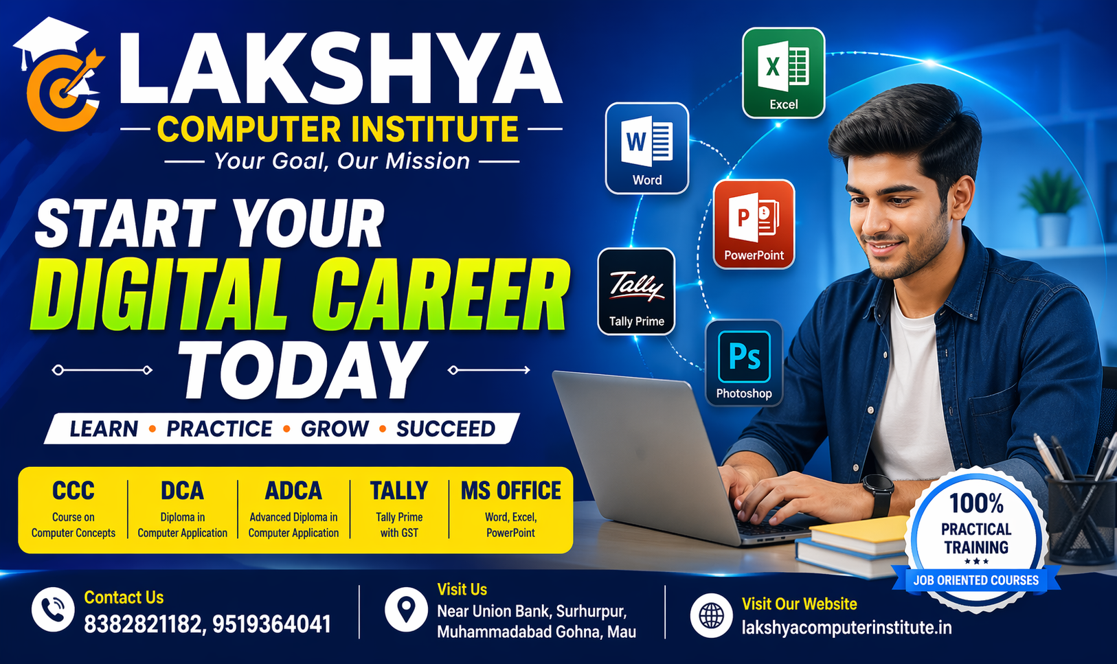 “Lakshya Computer Institute – Aapke Safal Career ki Shuruaat”
