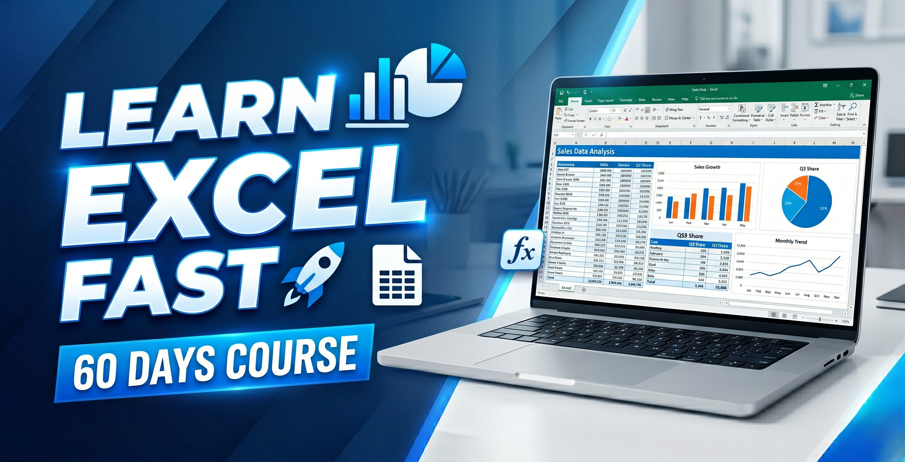 Master Excel in Just 60 Days