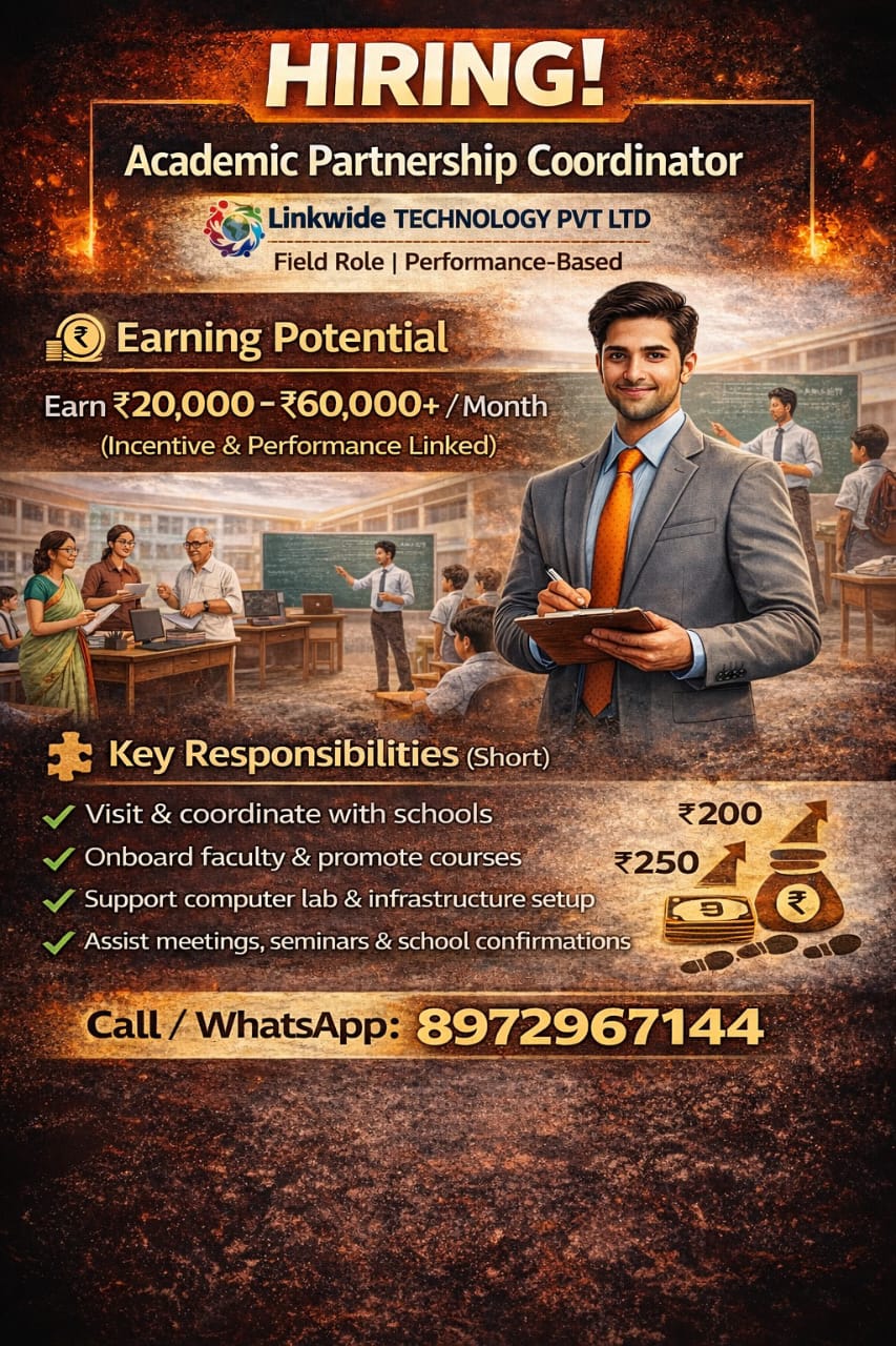 We’re Hiring: Academic Partnership Coordinator (Field Role)