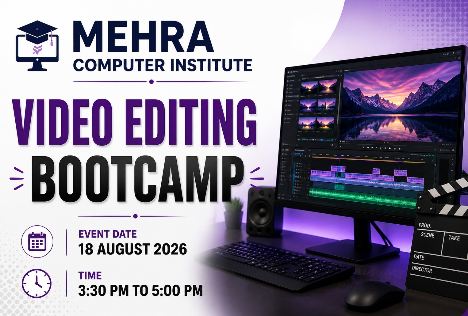 VIDEO EDITING BOOTCAMP Image
