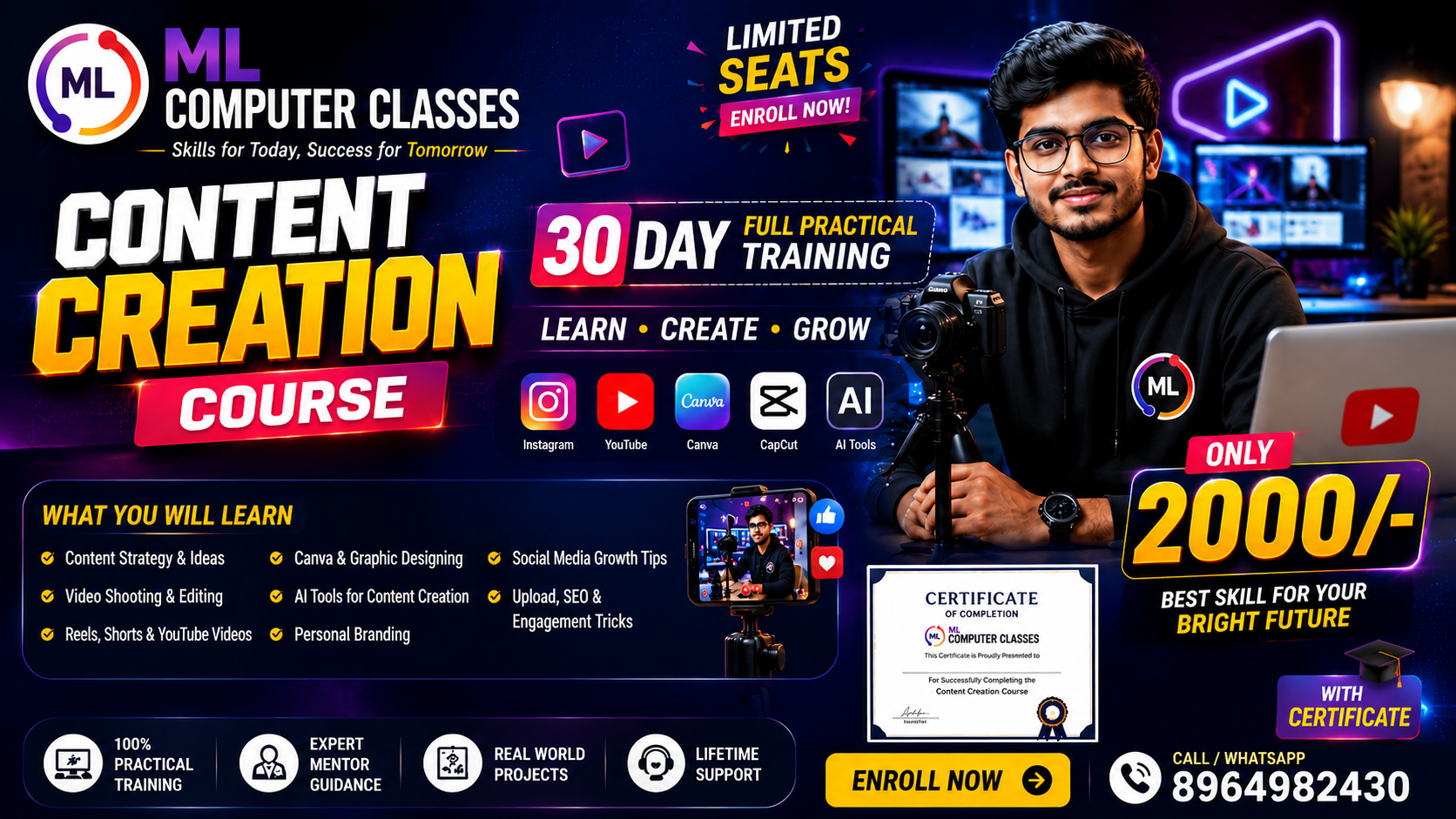 CONTENT CREATION COURSE