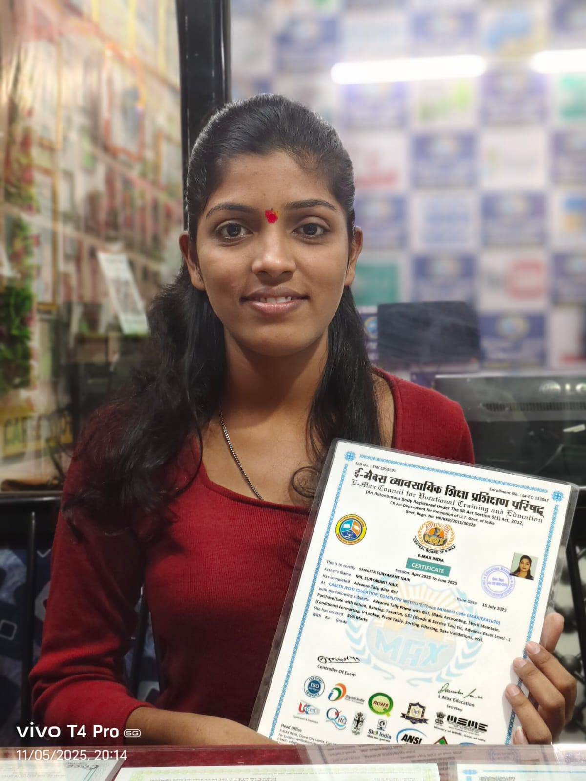 Certificate Ceremony