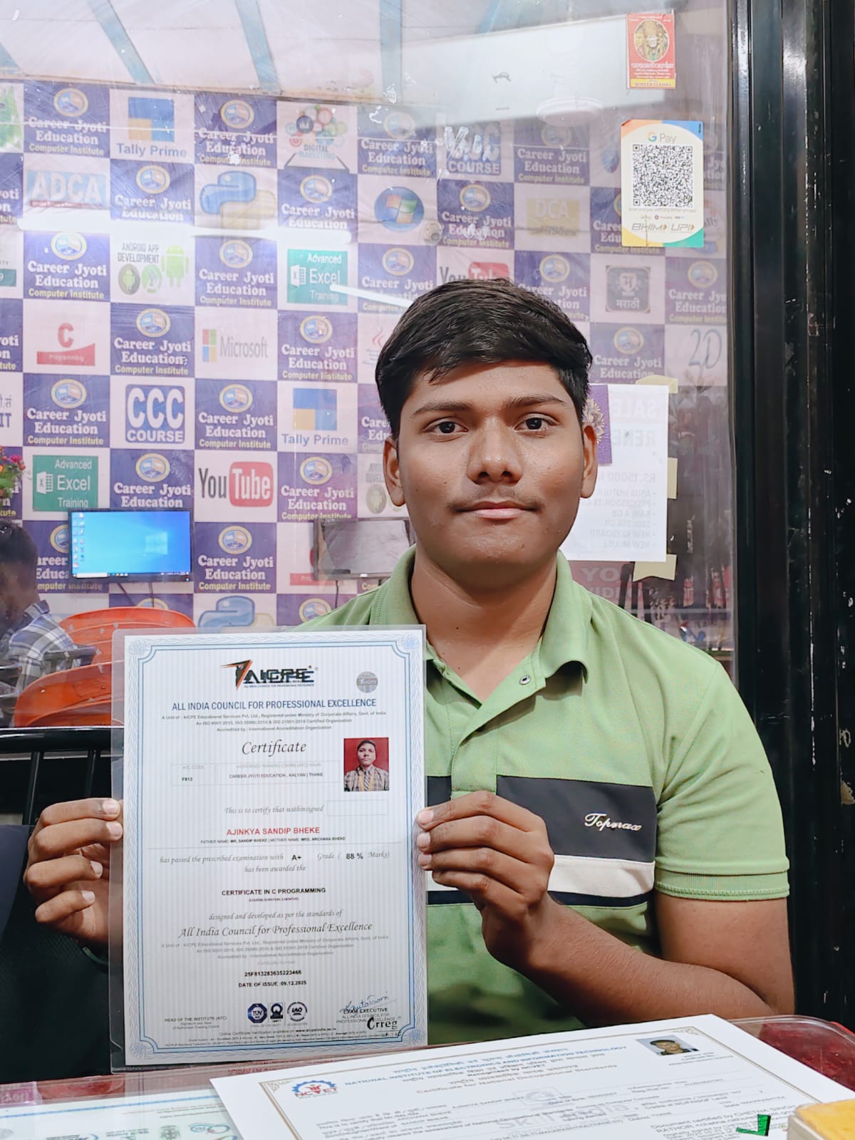 Ajinkiya Bheke (CCC & C Programming Course)