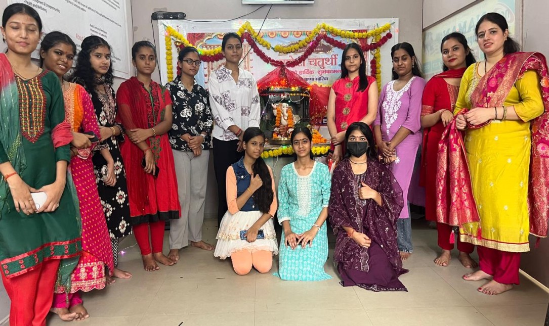 Ganesh Chaturthi Celebration at Naman Computer Center