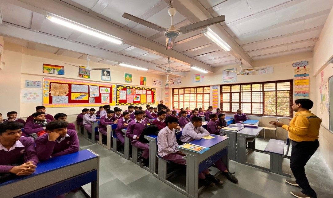 Guest Lecture at Govt Co-Ed Vidyalaya Delhi