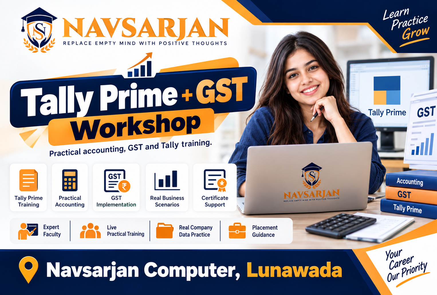 Tally Prime + GST Workshop Image