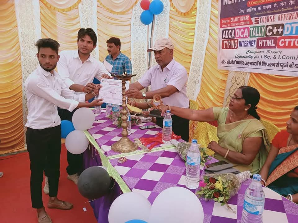 Certificate distribution ceremony