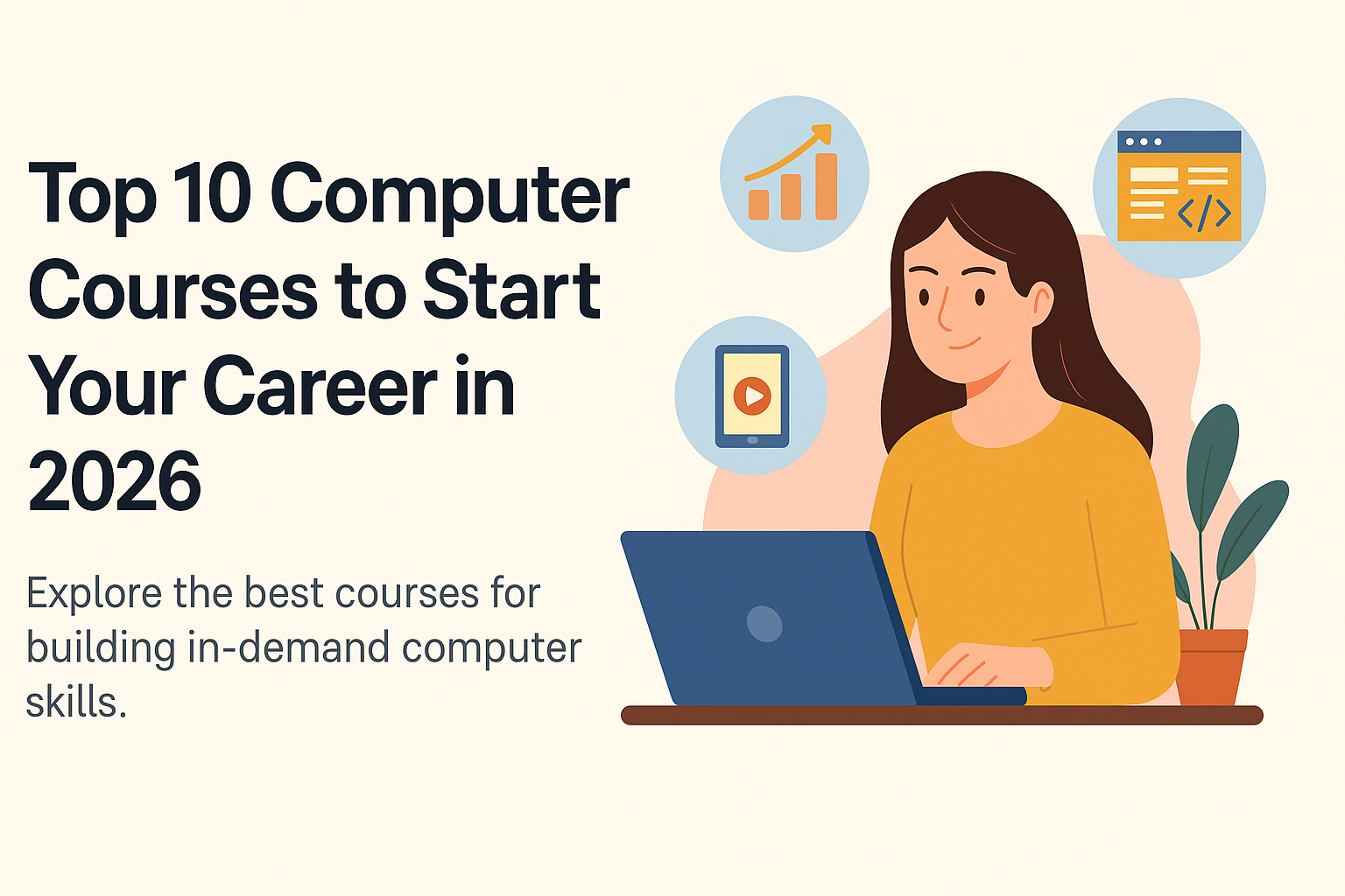 Top 10 Computer Courses to Start Your Career in 2026-2027