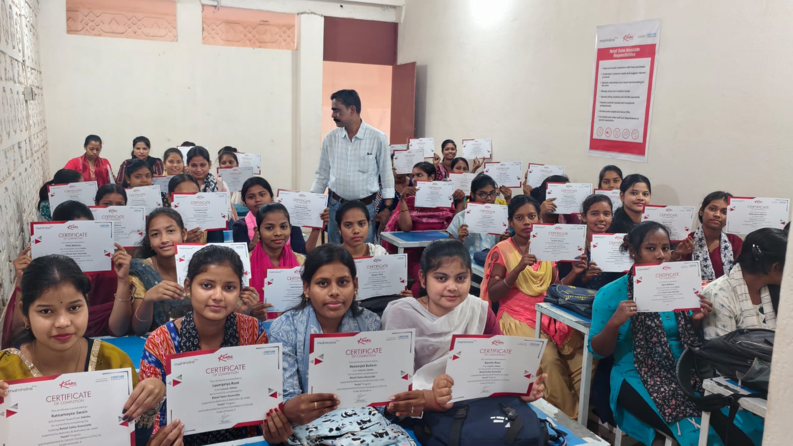 Free Retail Management Course Certificate giving