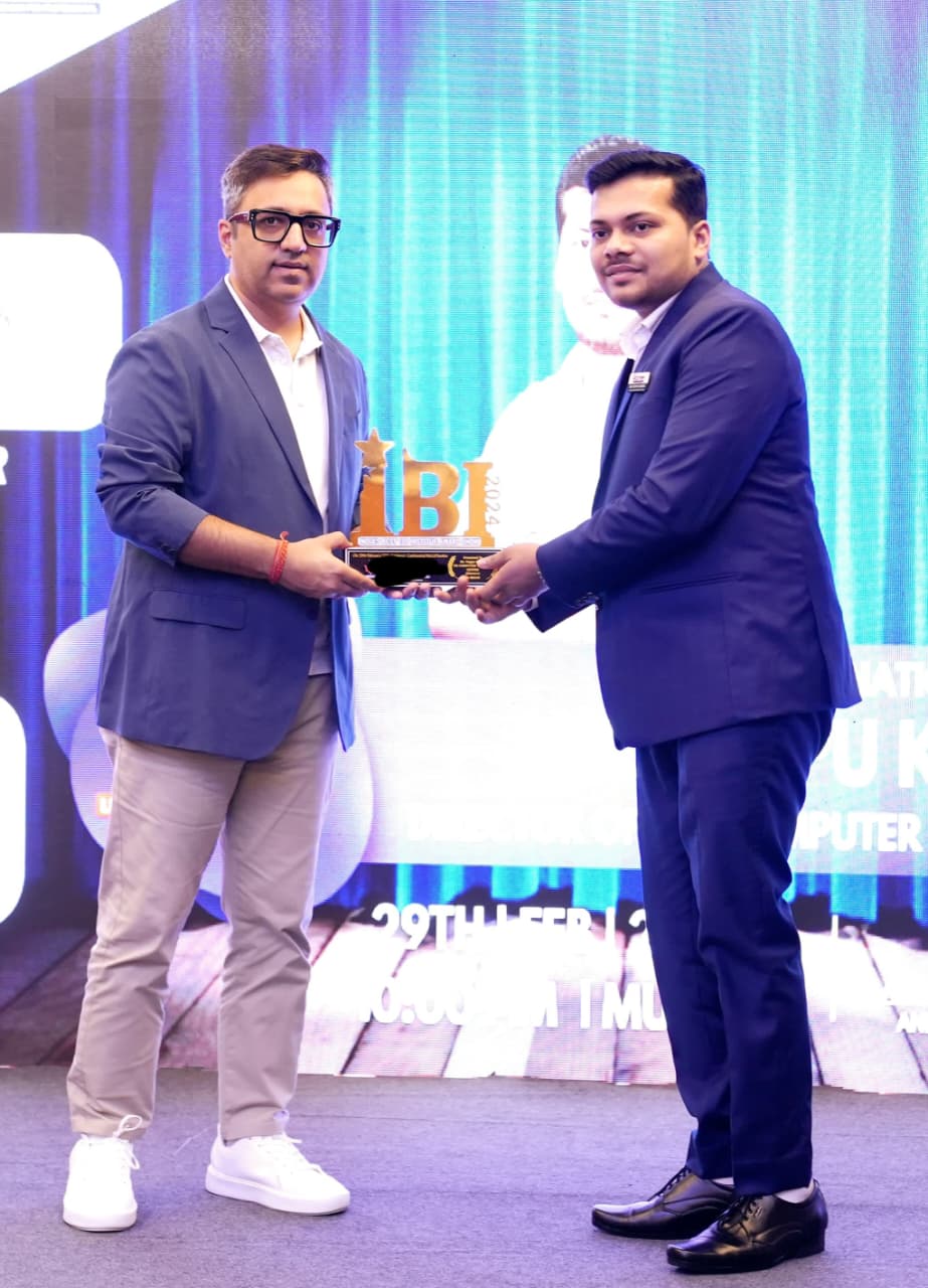 INDIA'S 100 COMPUTER INSTITUTE AWARD Image