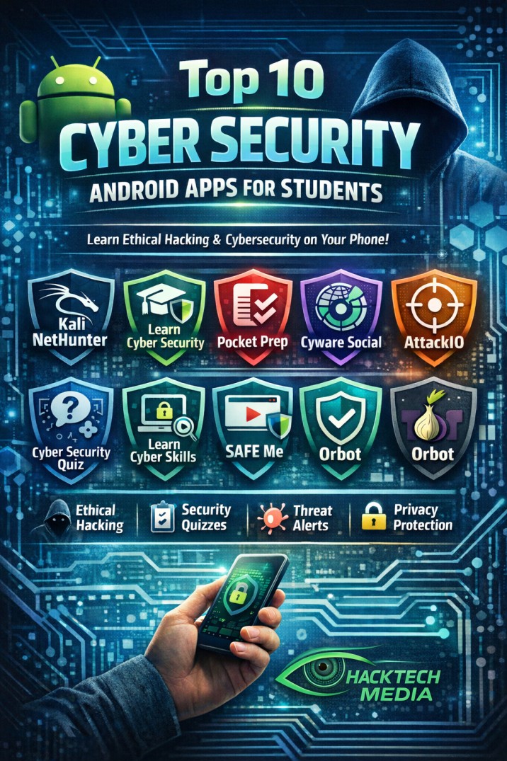 Top 10 Cyber Security Android Apps for Students (2026 Guide)