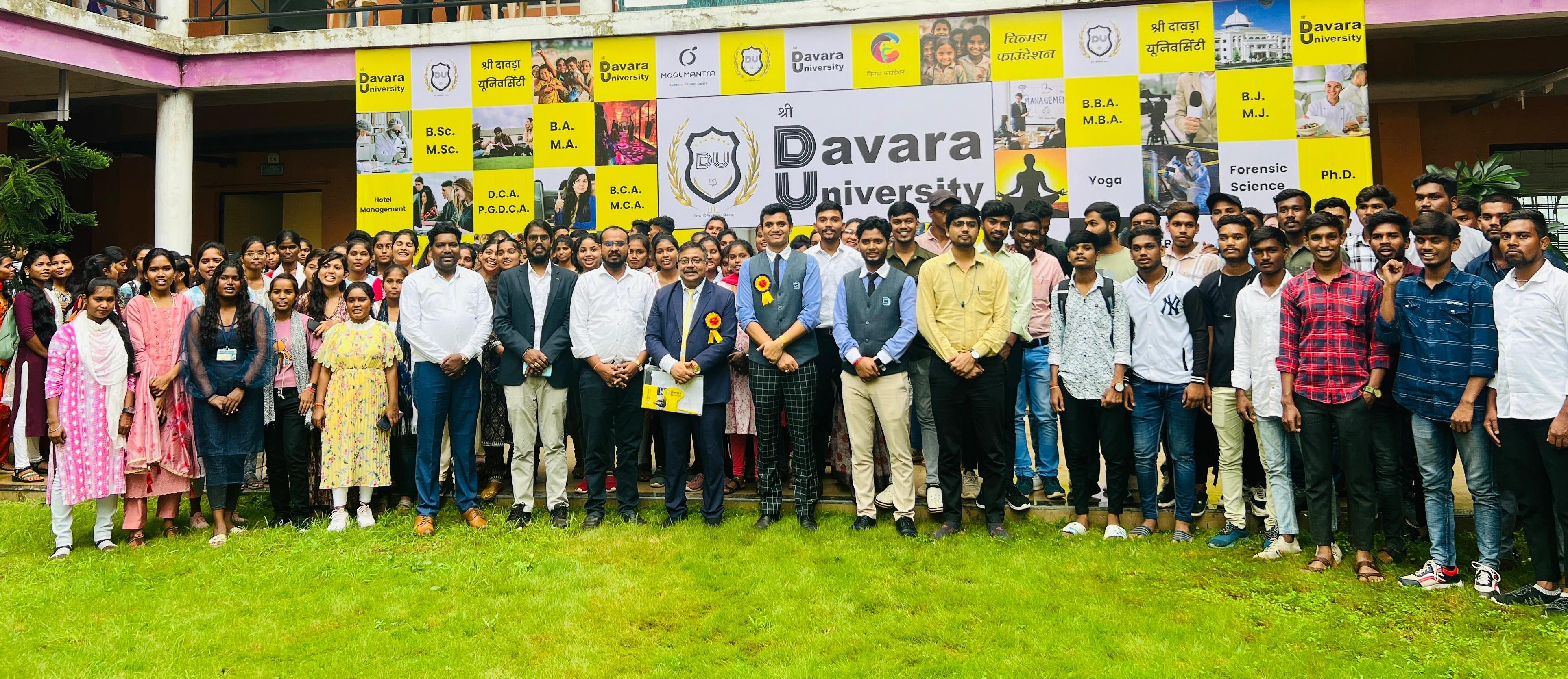 Visit To Shri Davara University