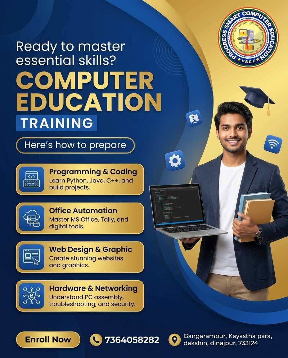 About PROGRESS SMART COMPUTER EDUCATION - GANGARAMPUR