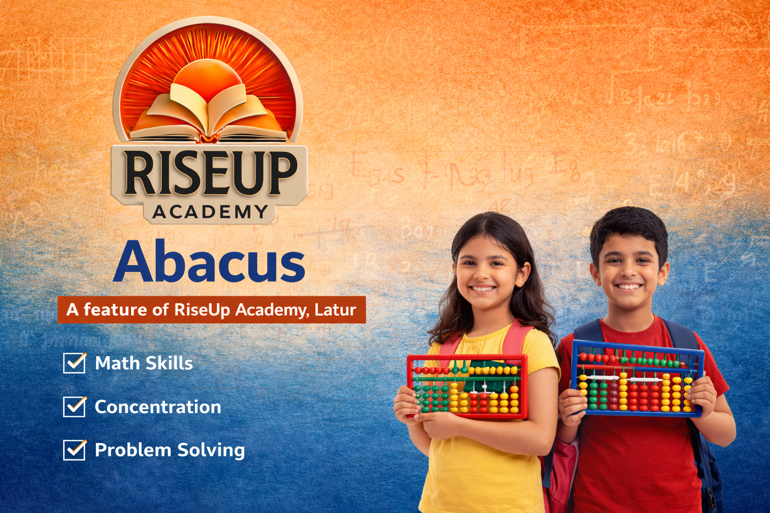 🧮 Abacus Classes at Rise Up Academy