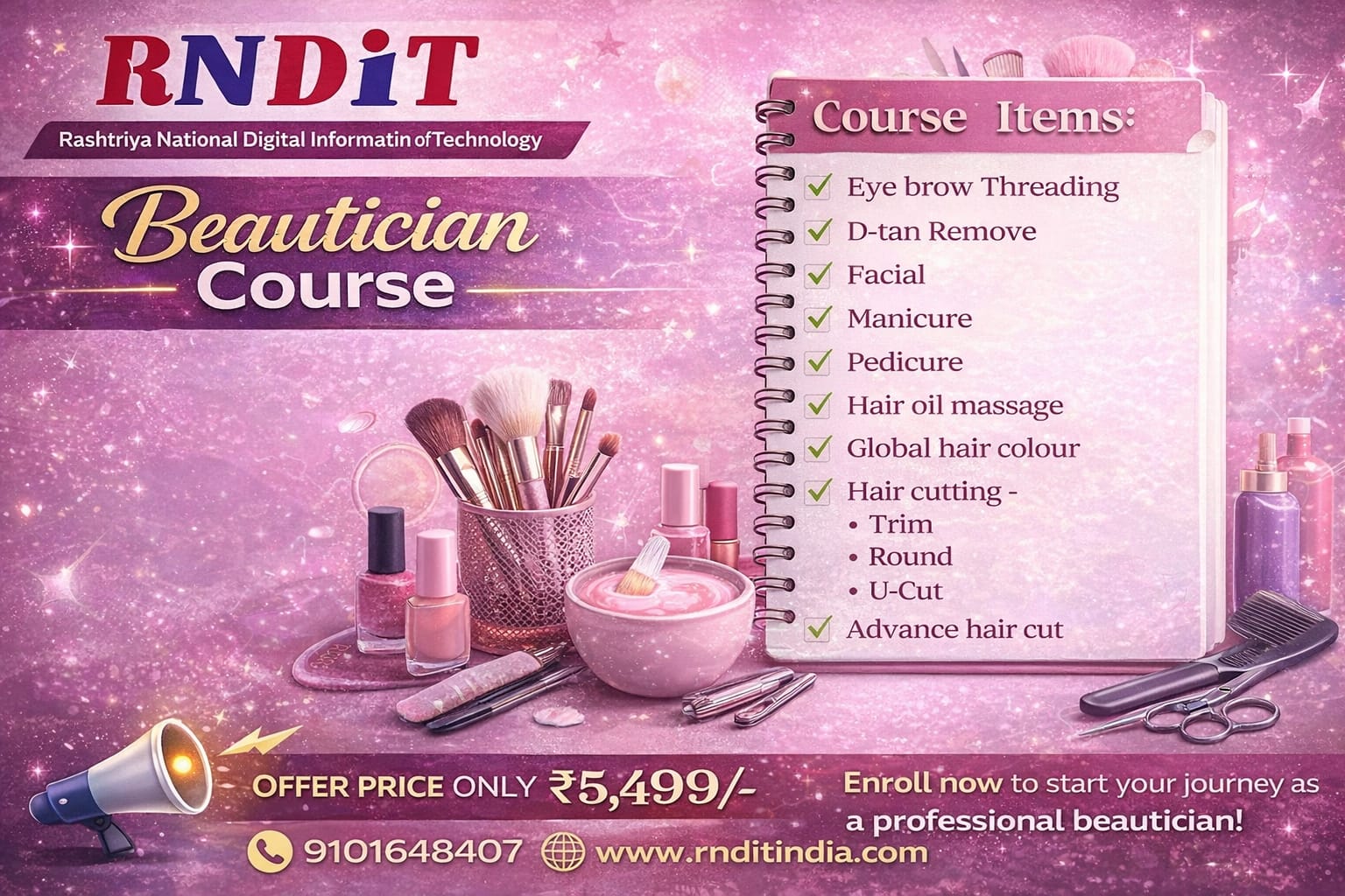 Beautician course