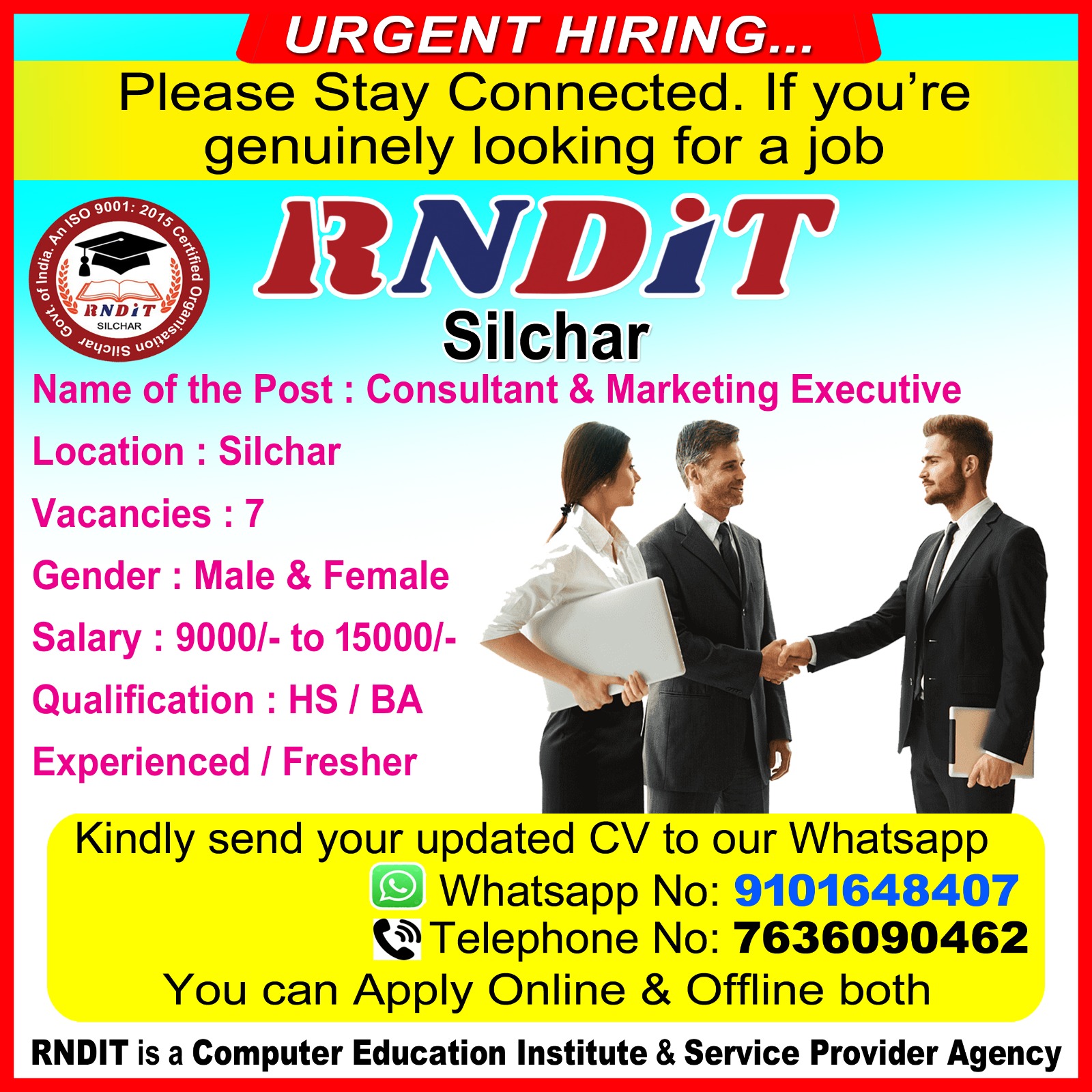 Consultant  & marketing Executive