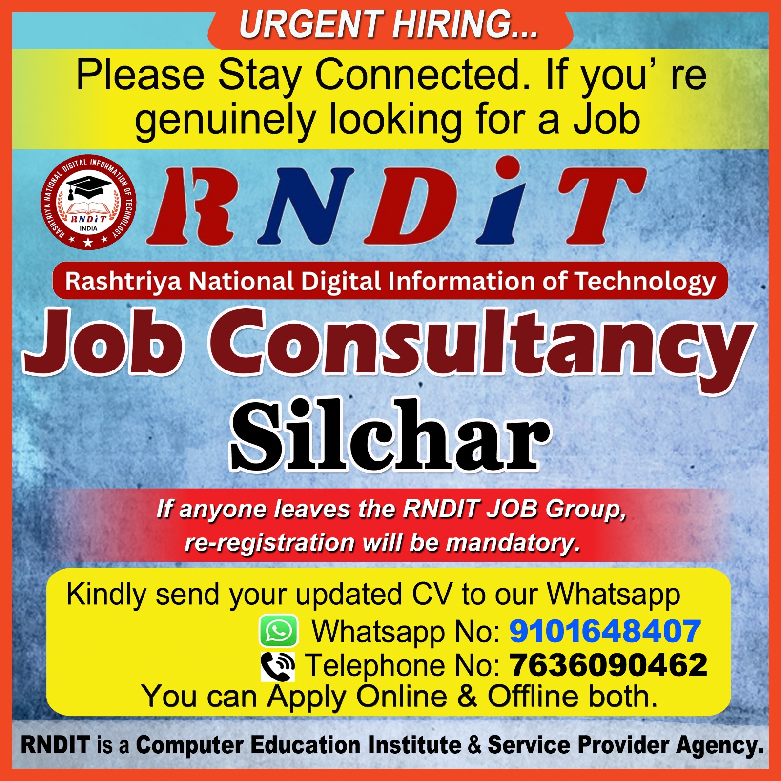 RNDIT job consultancy