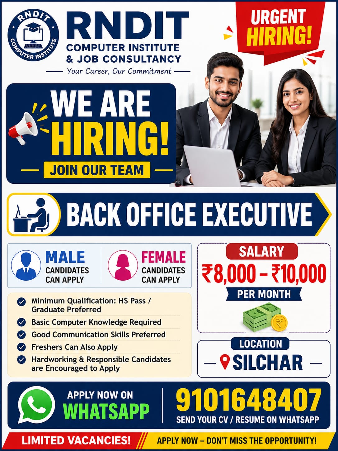 back office executive