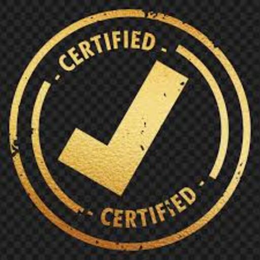 100% Certification Verification Icon