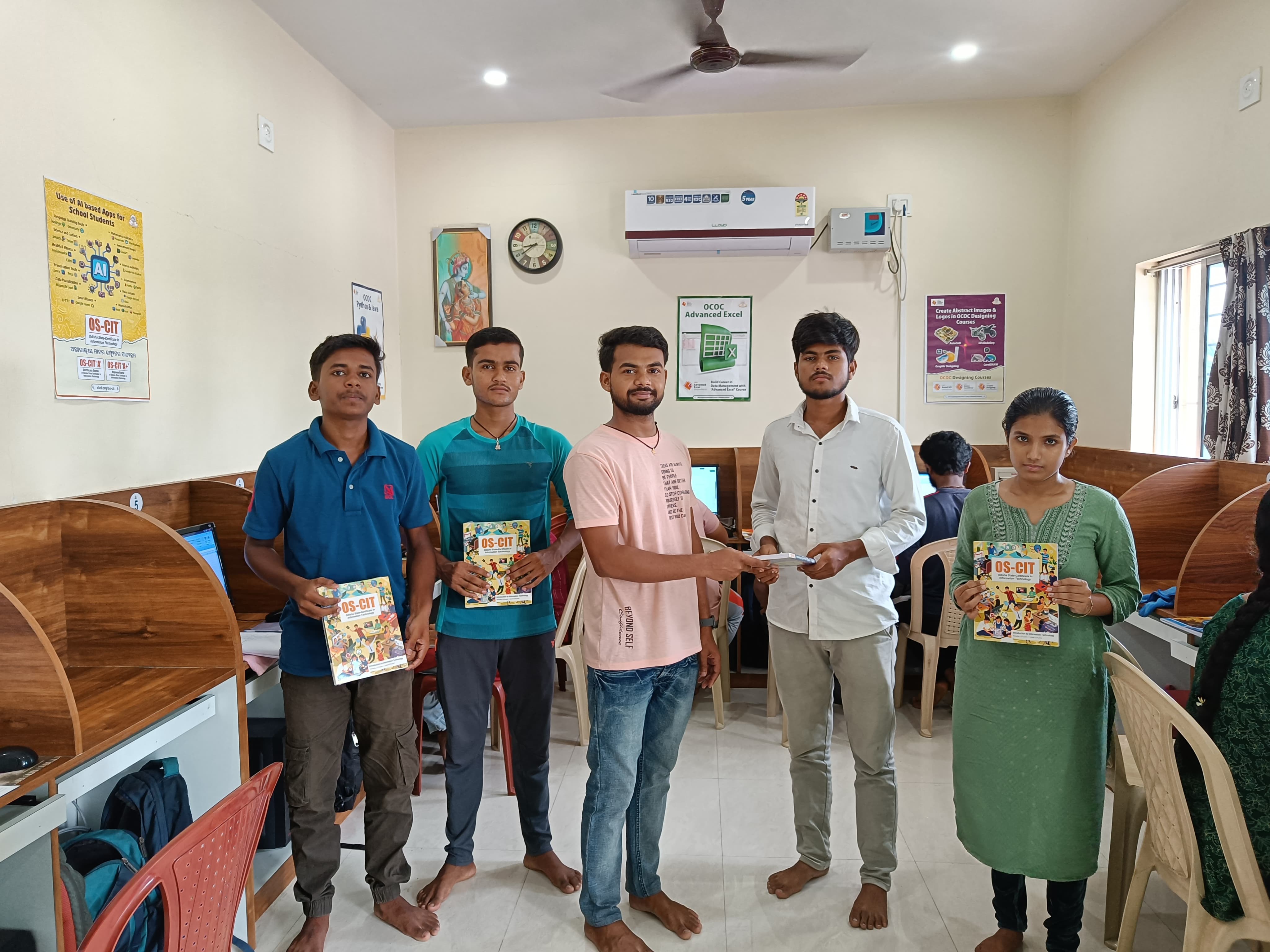 Books distribution