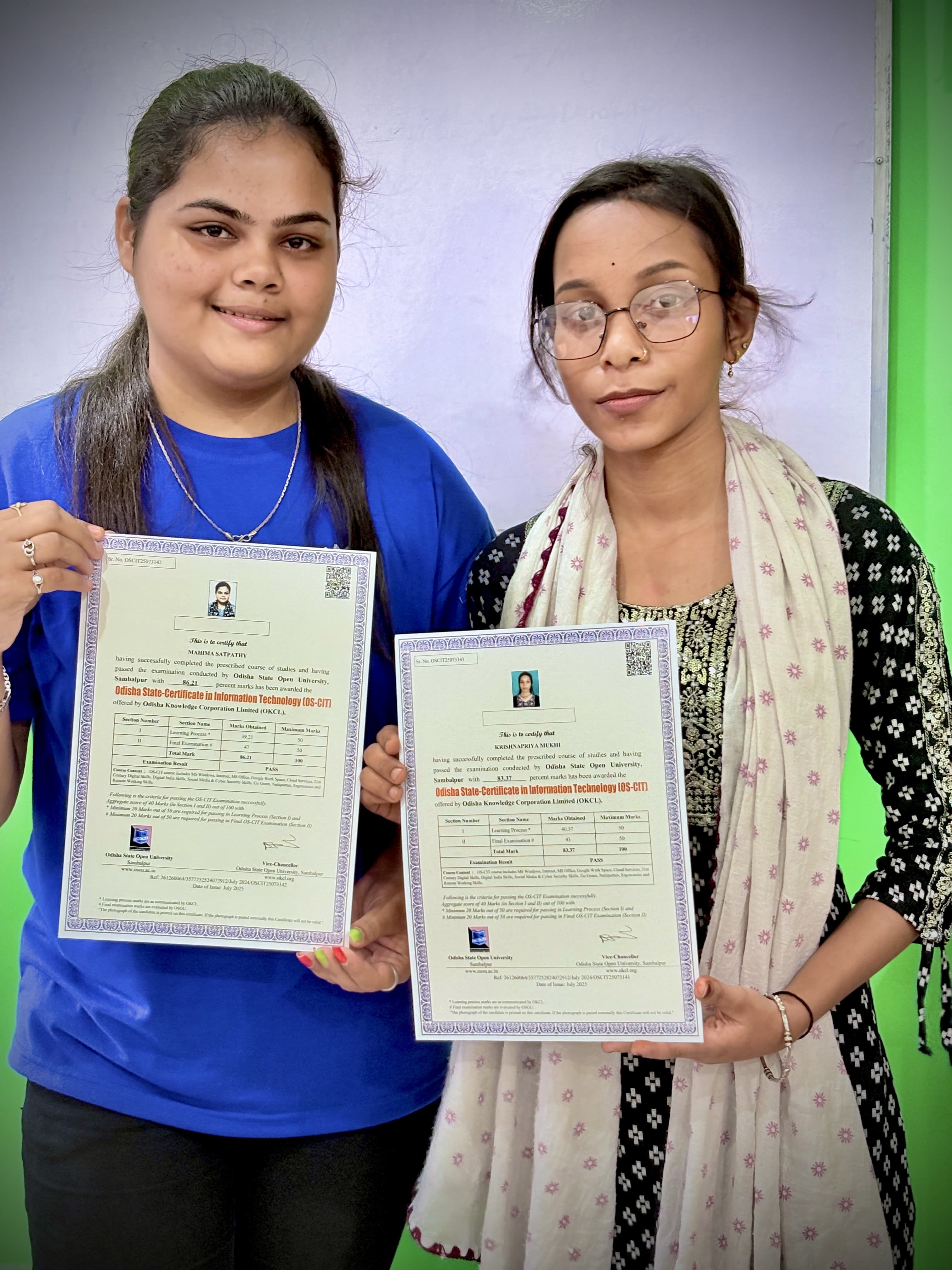 Certificate distribution