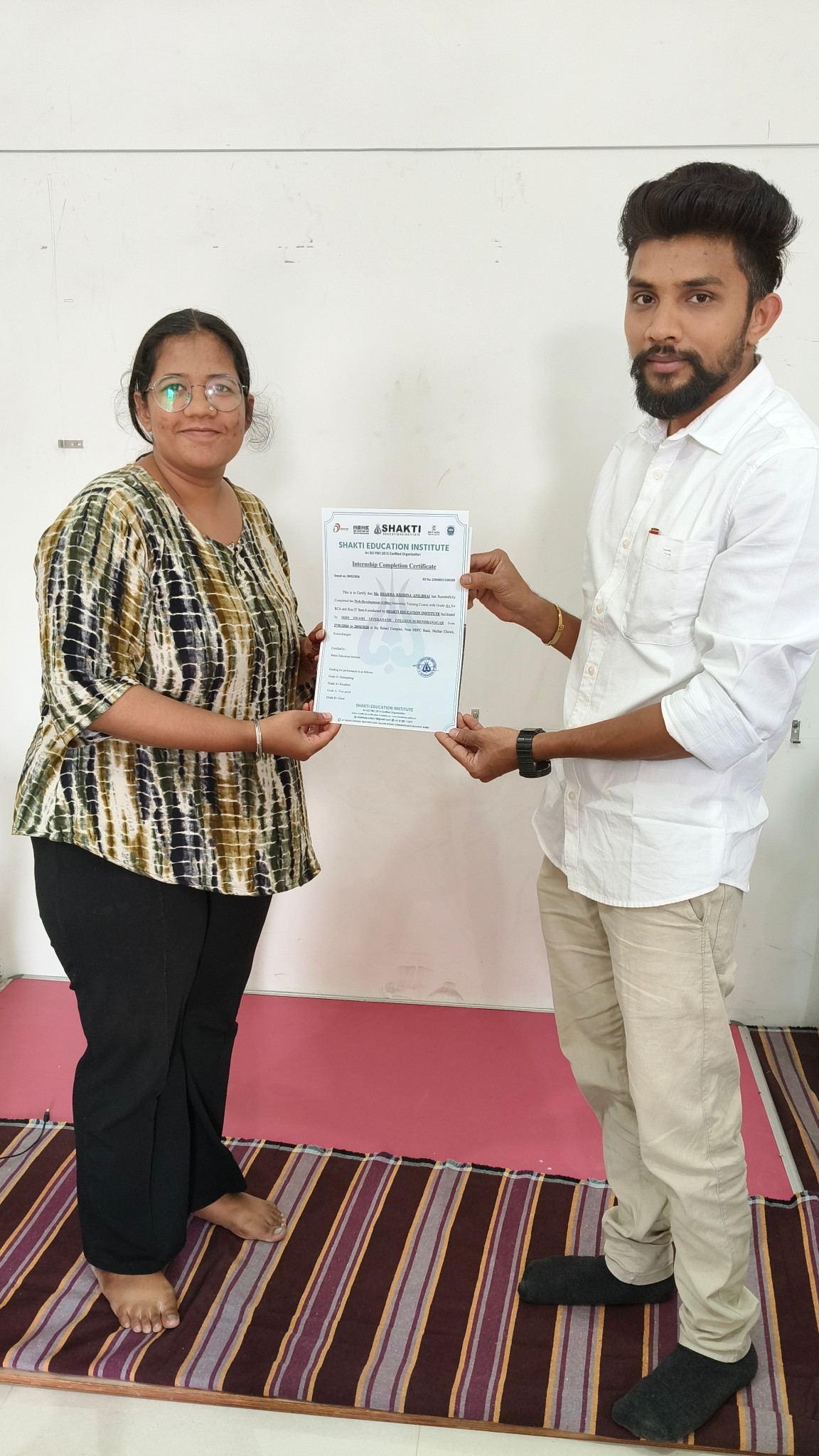 course complate certificate
