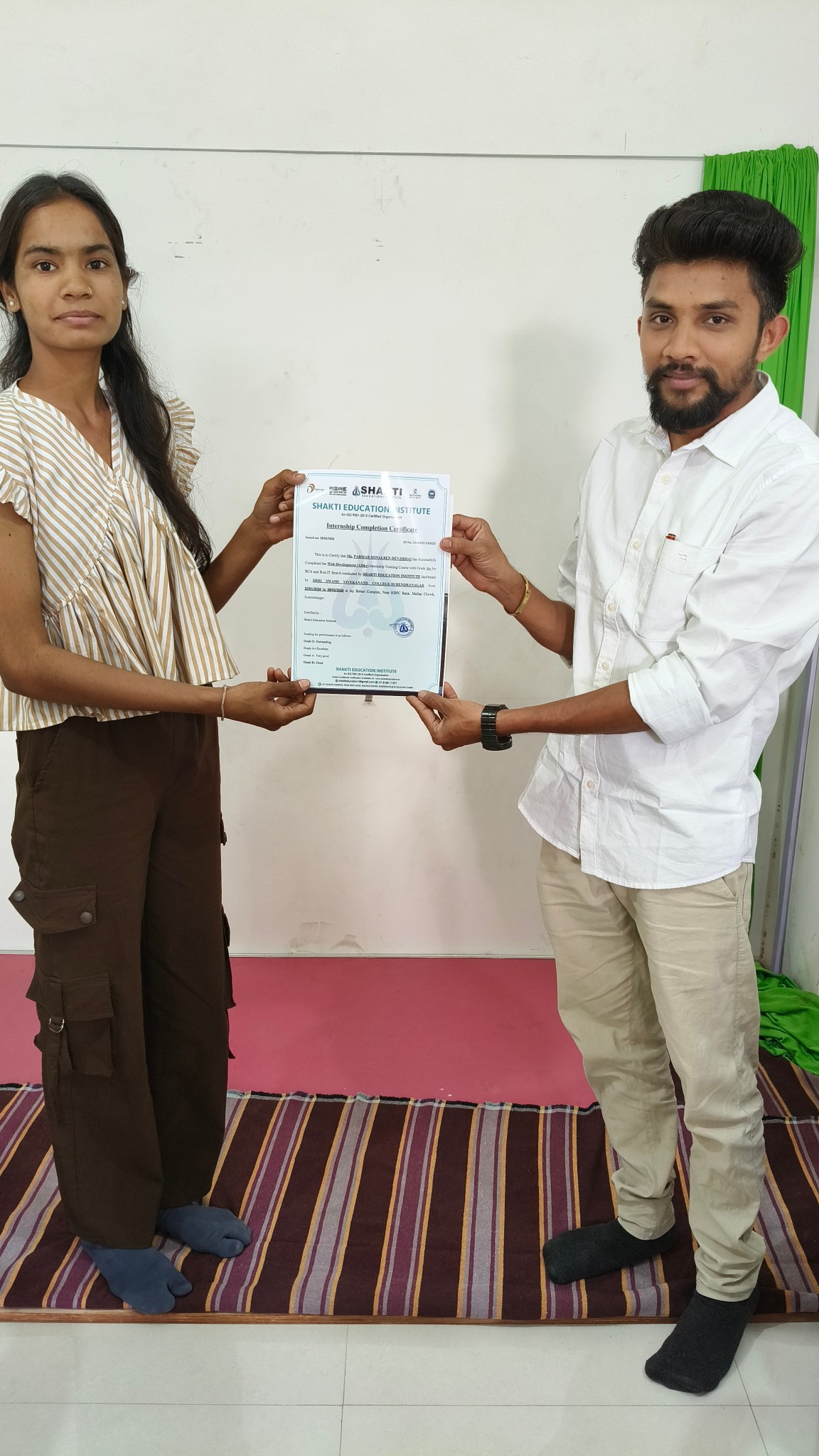 course complate certificate