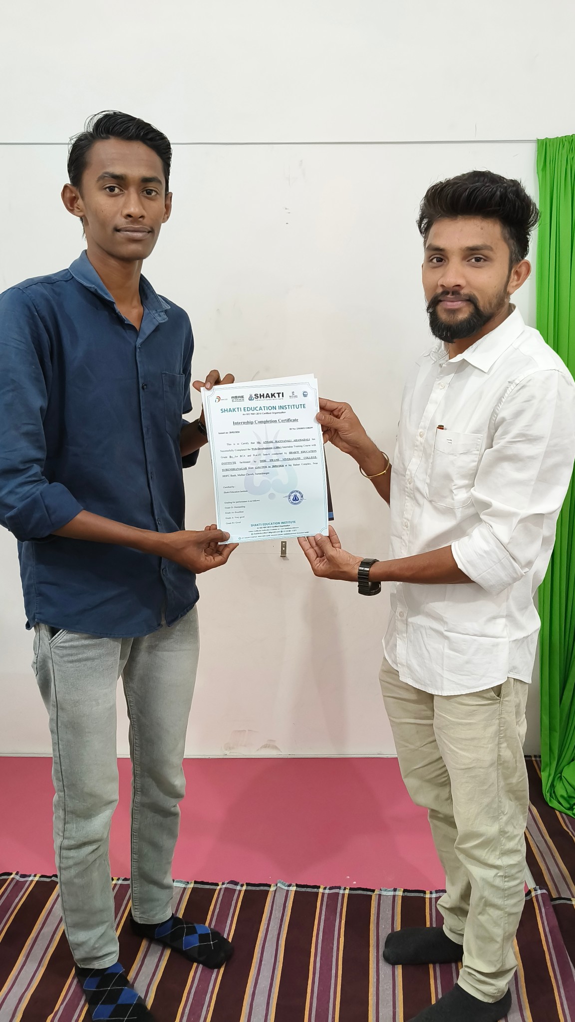 course complate certificate