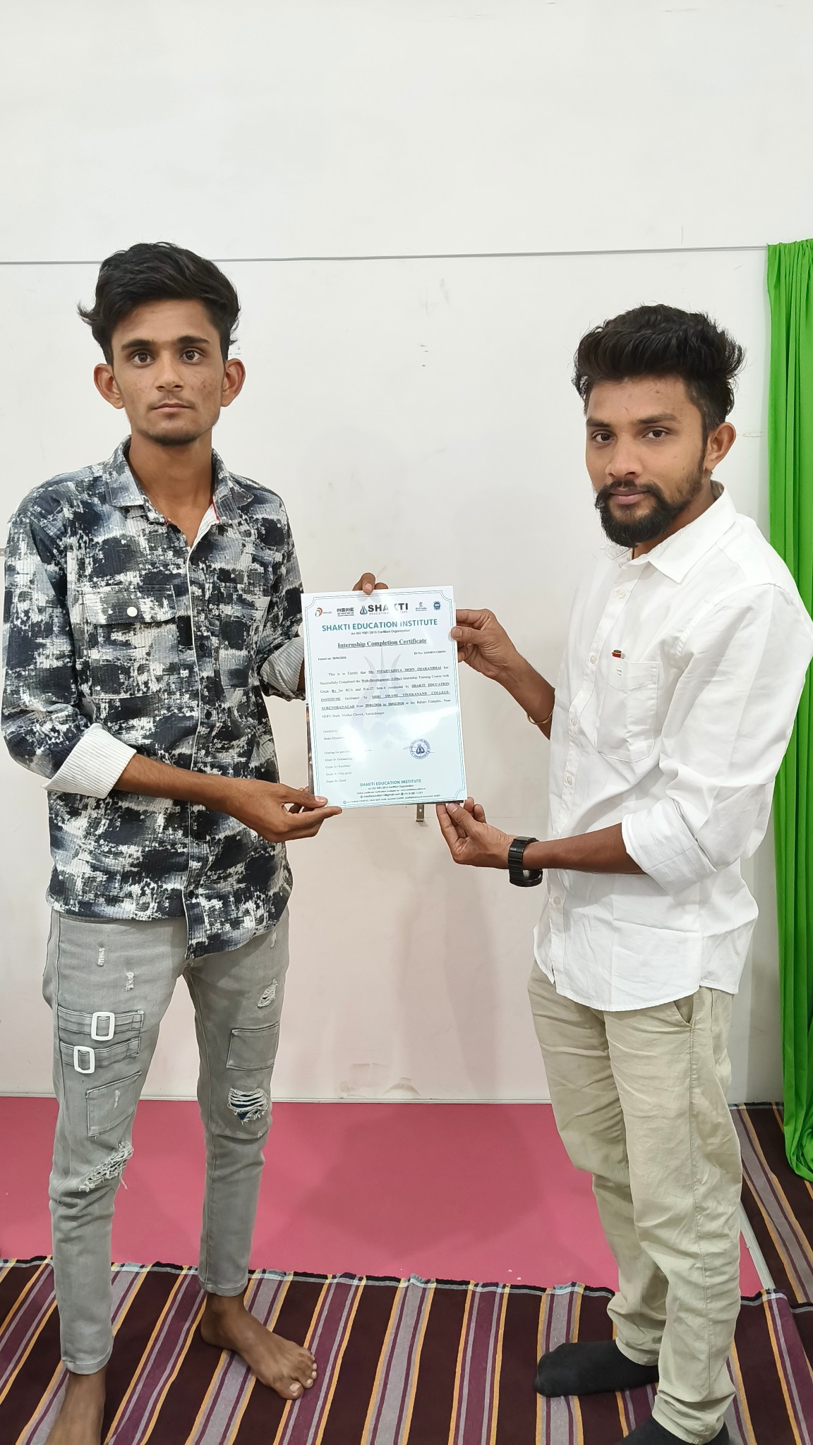 course complate certificate