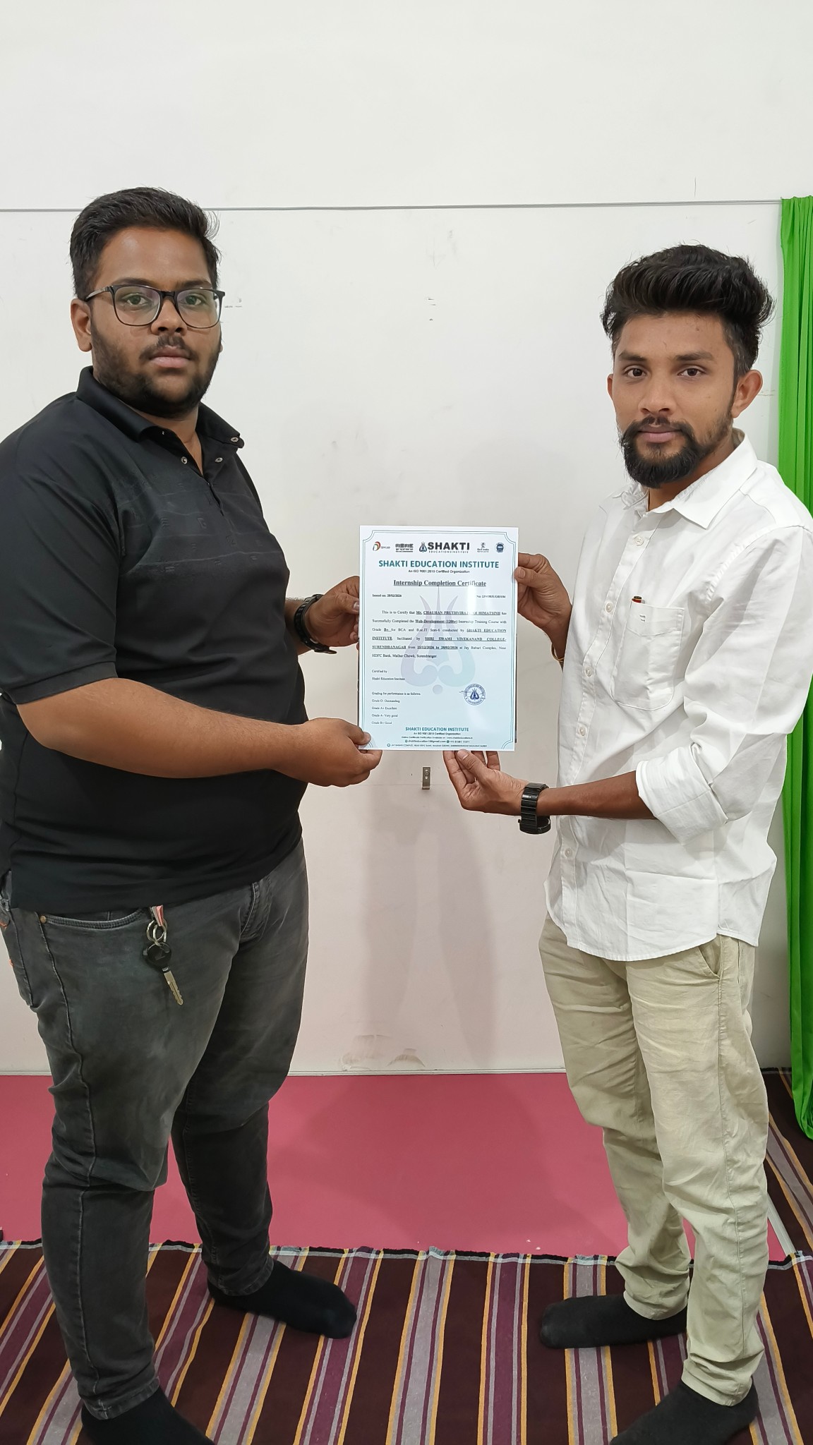 course complate certificate
