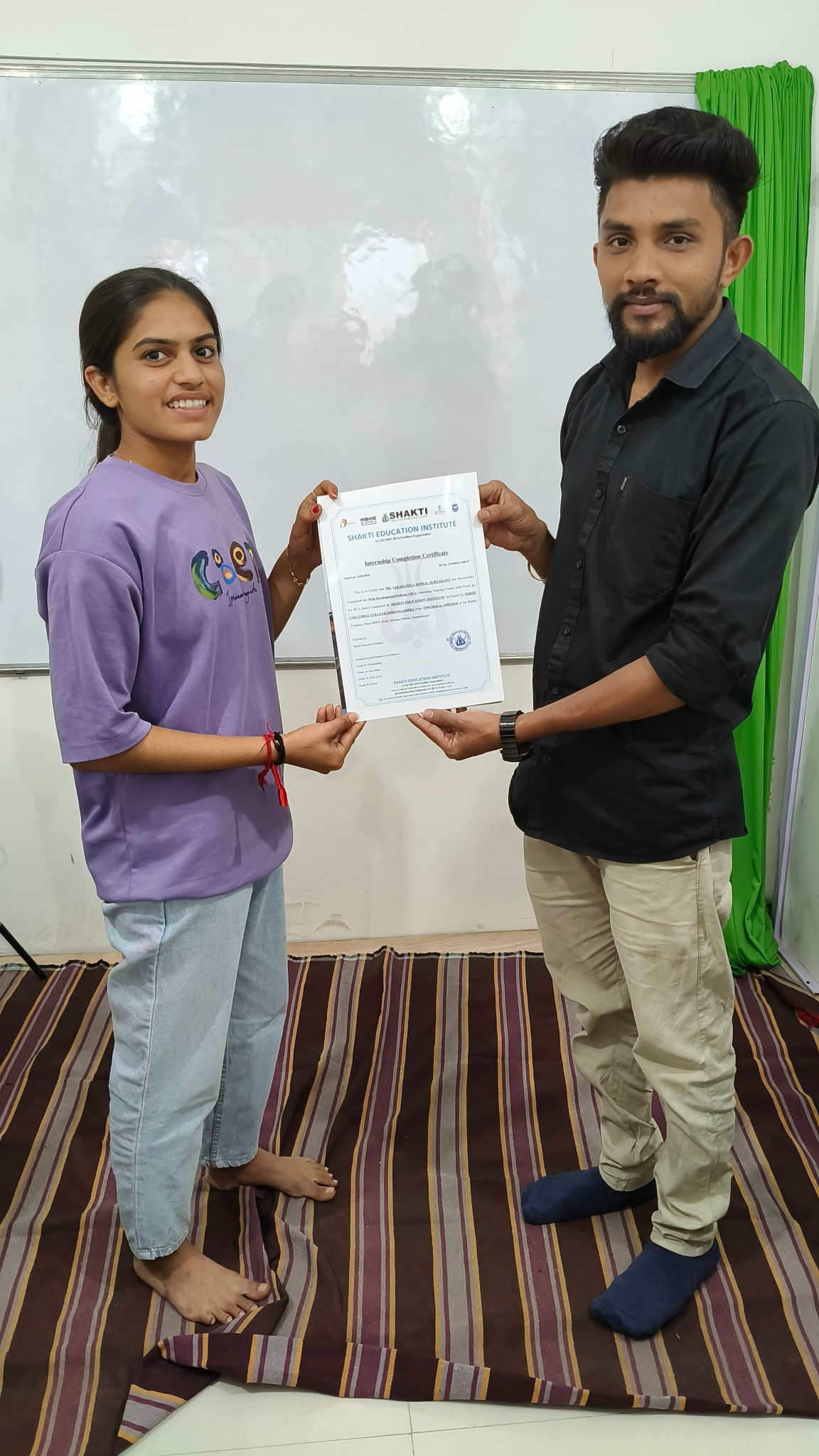 course complate certificate