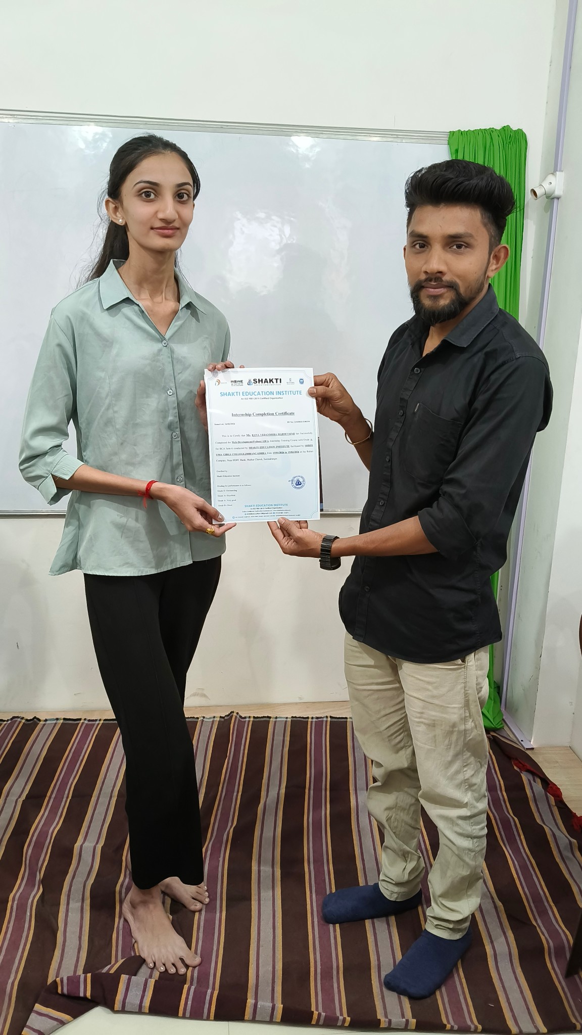 course complate certificate