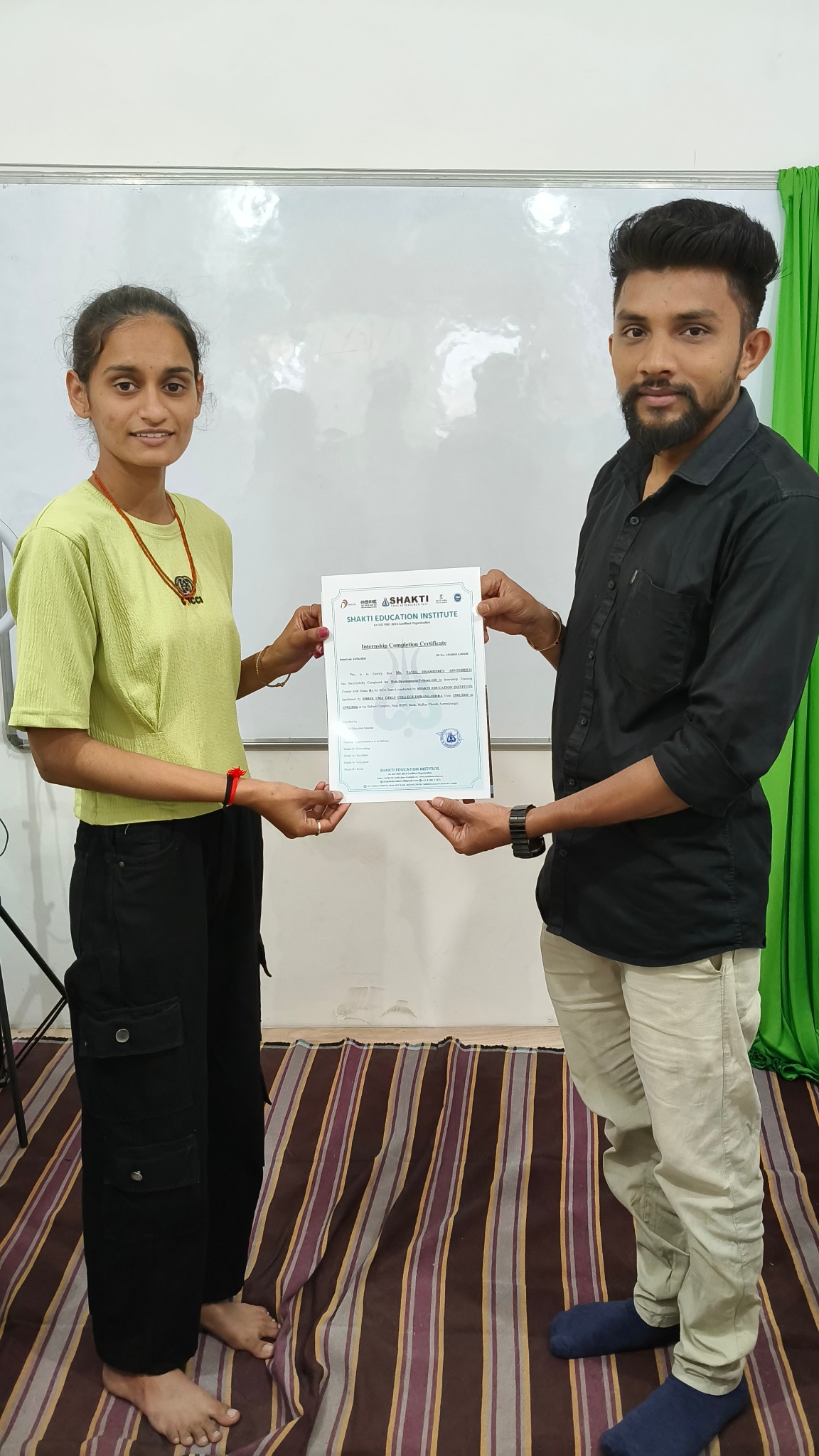 course complate certificate