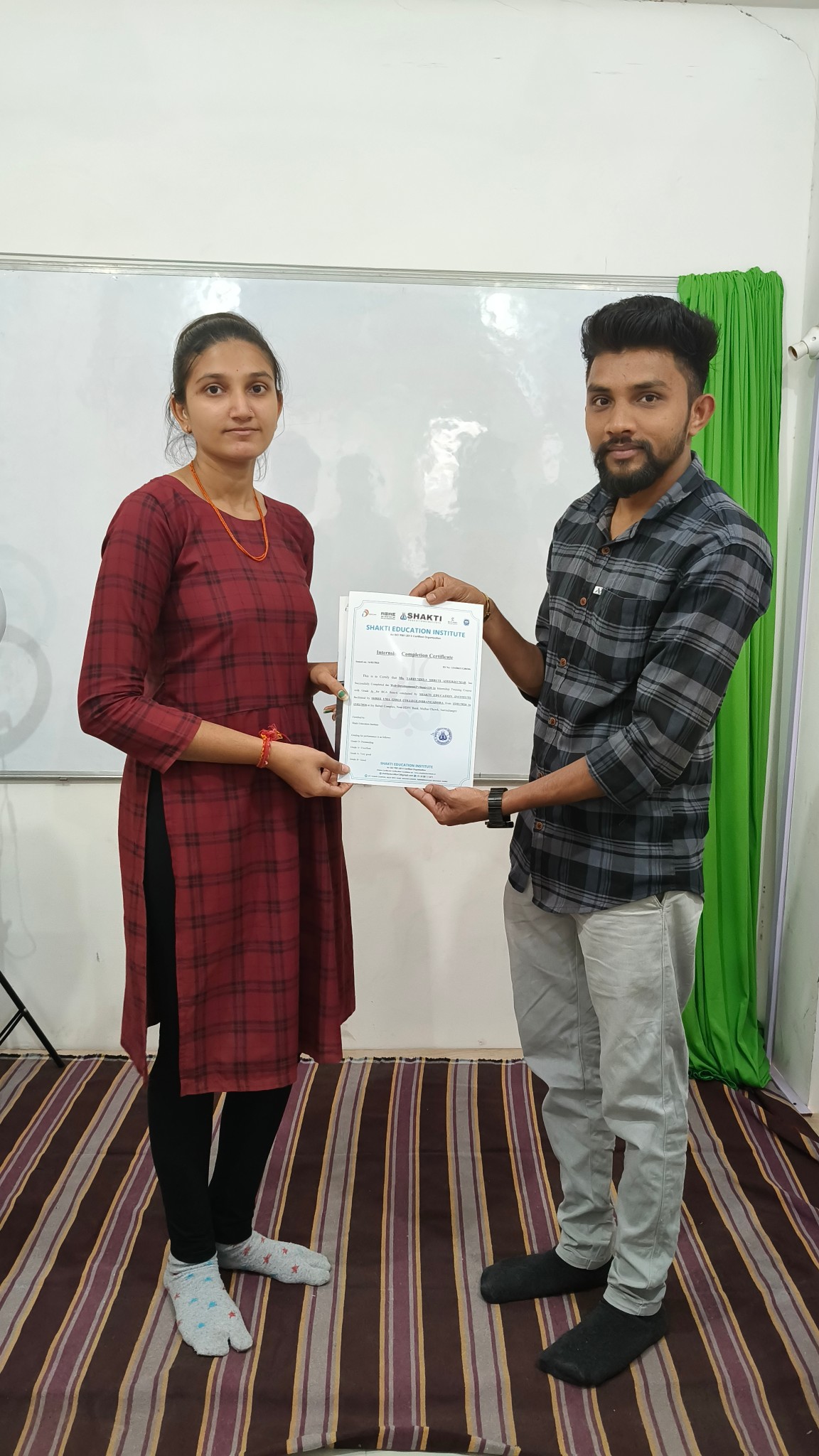 course complate certificate