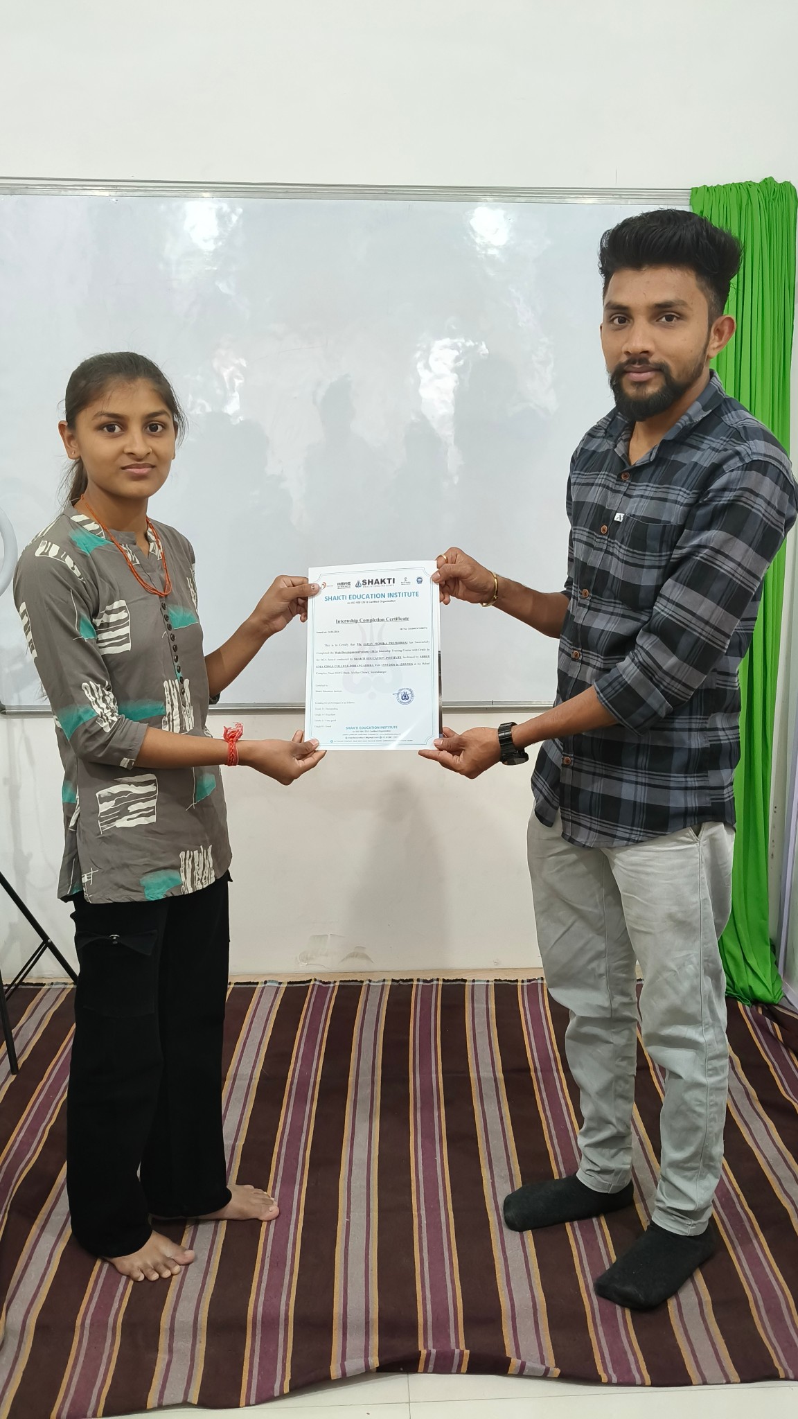 course complate certificate