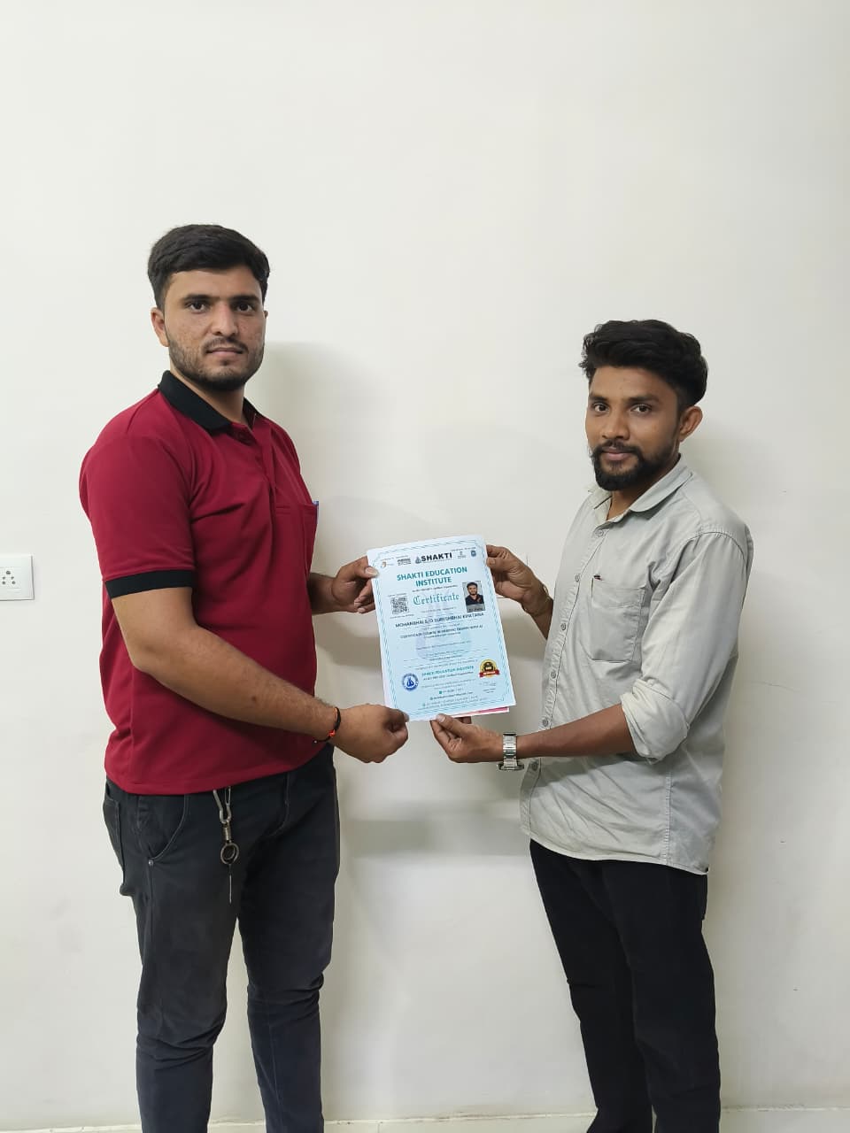 course complate certificate