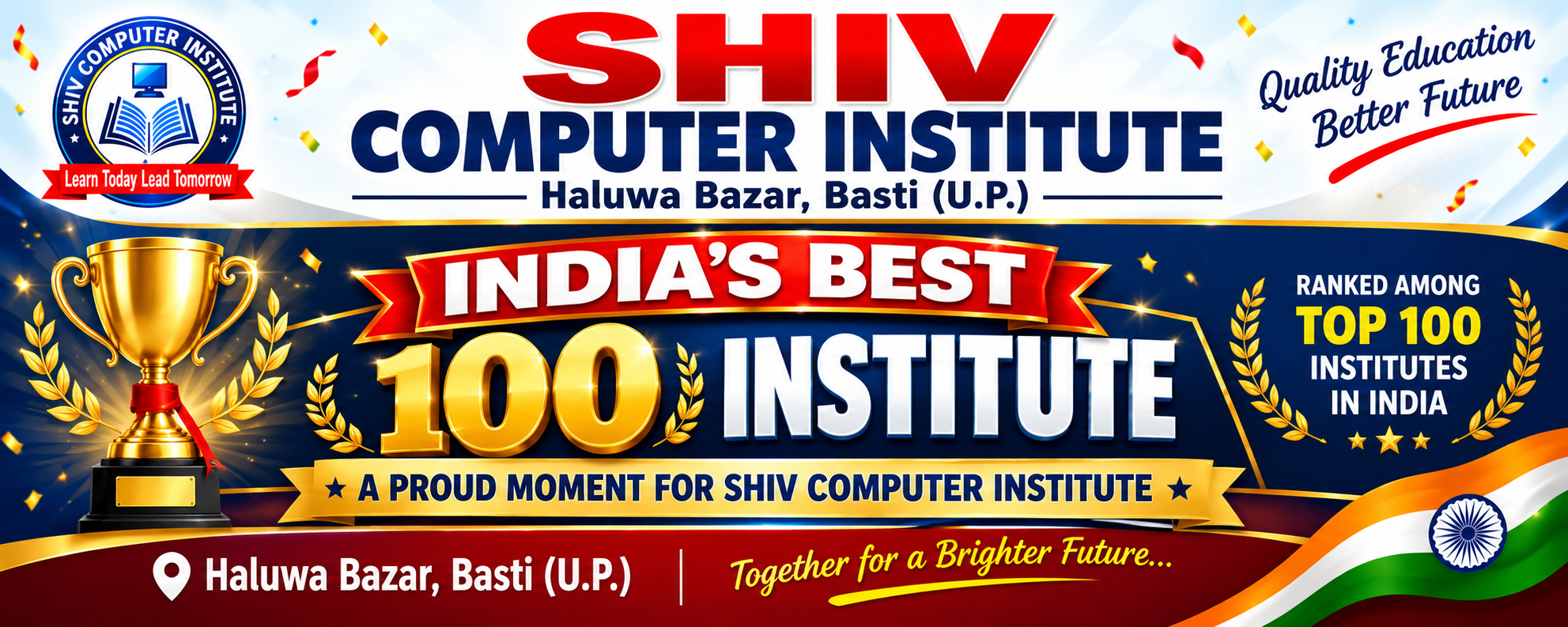 Honored Among India's Best 100 Institutes – 2026