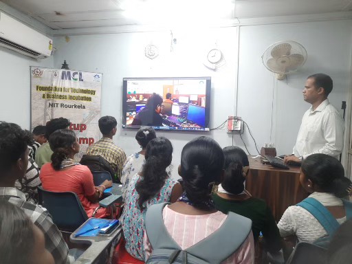 START UP  PROGRAM  BY  NIT  AT OUR  CENTRE