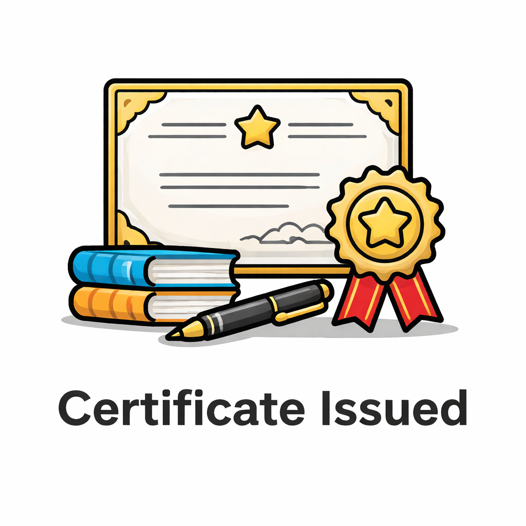 Certificate Isuued Icon