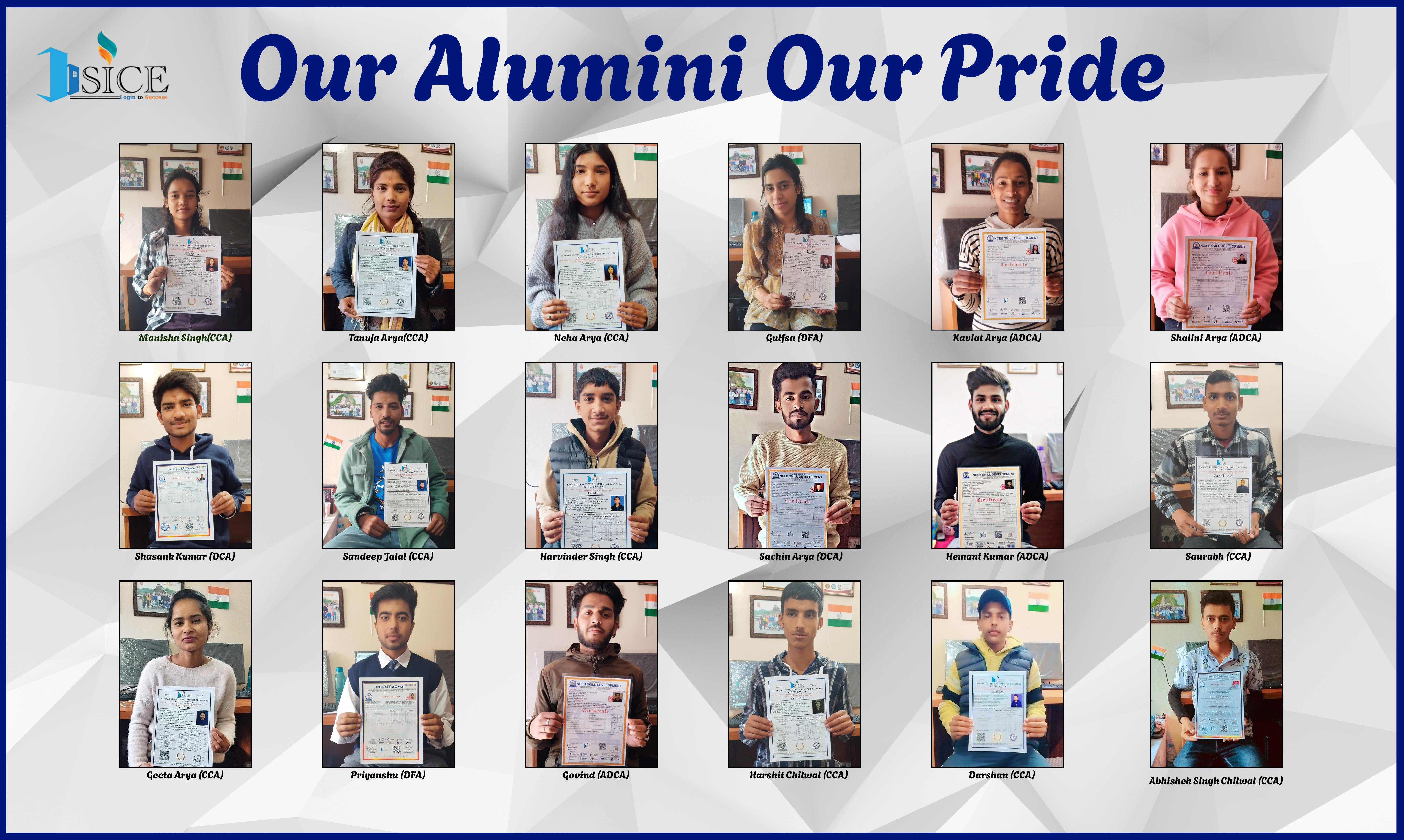 Our Alumni, Our Pride