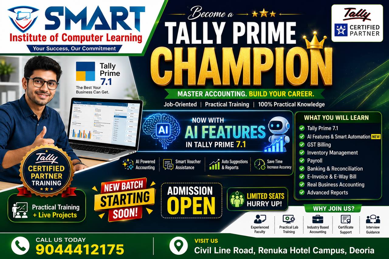 Tally Prime 7.1 + AI Batch
