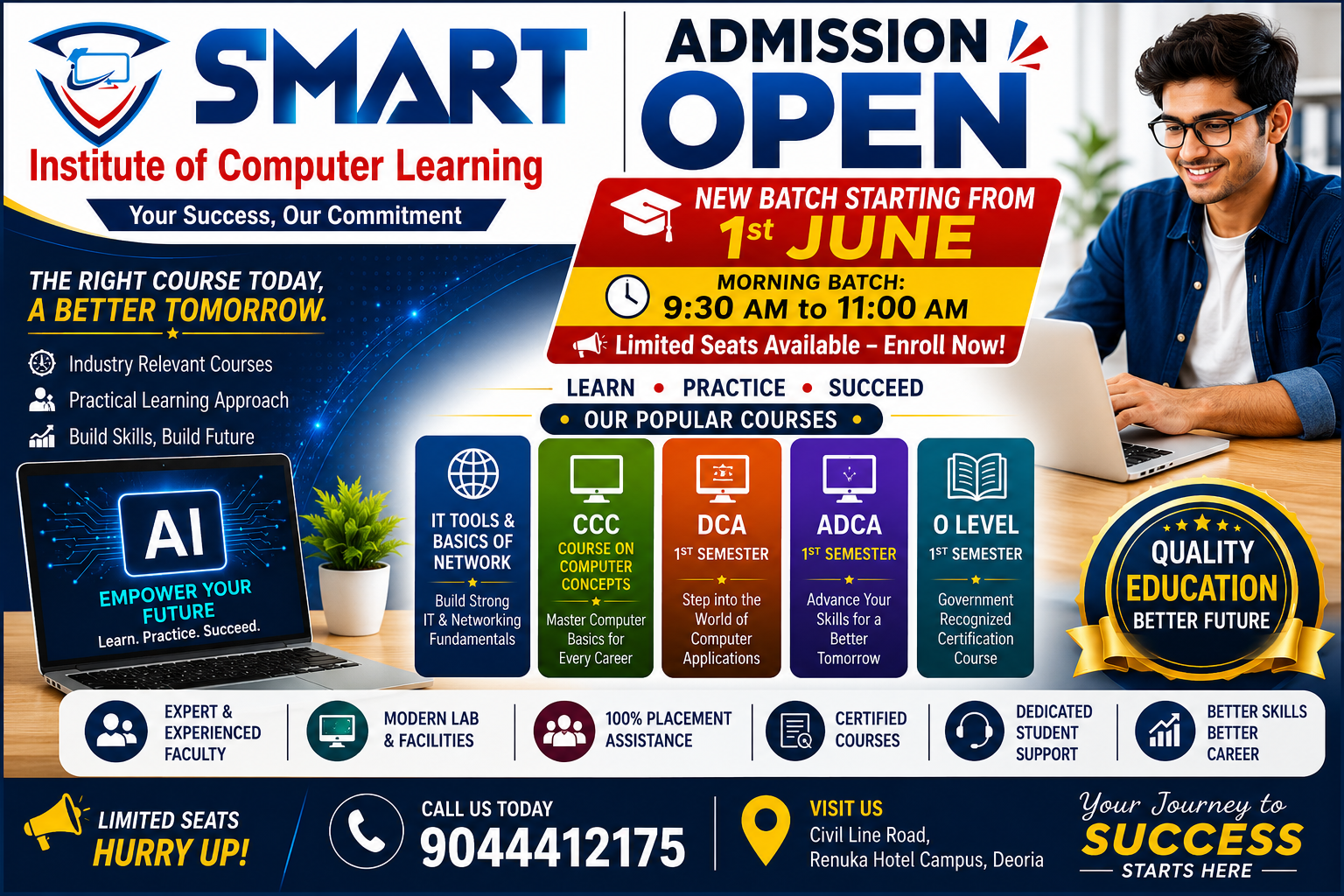Admission Open – New Batch Starting