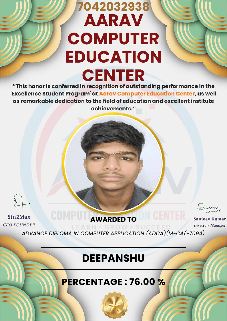 best student performance