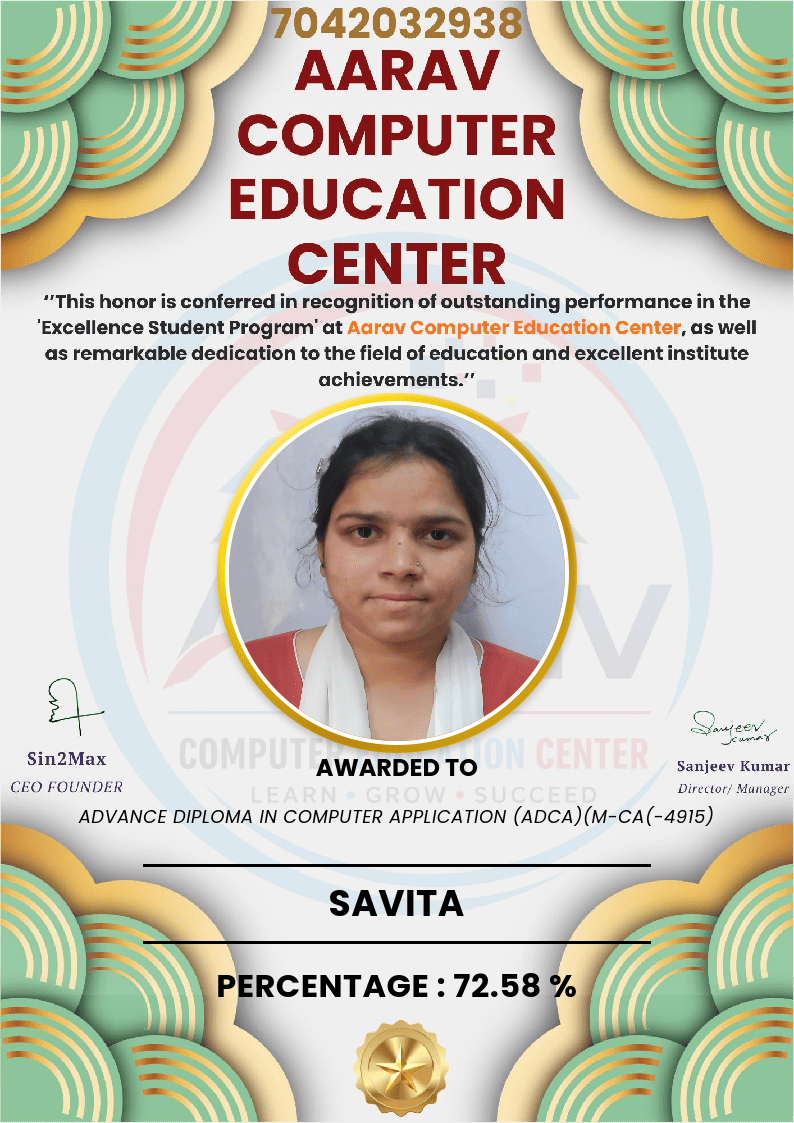best student performance