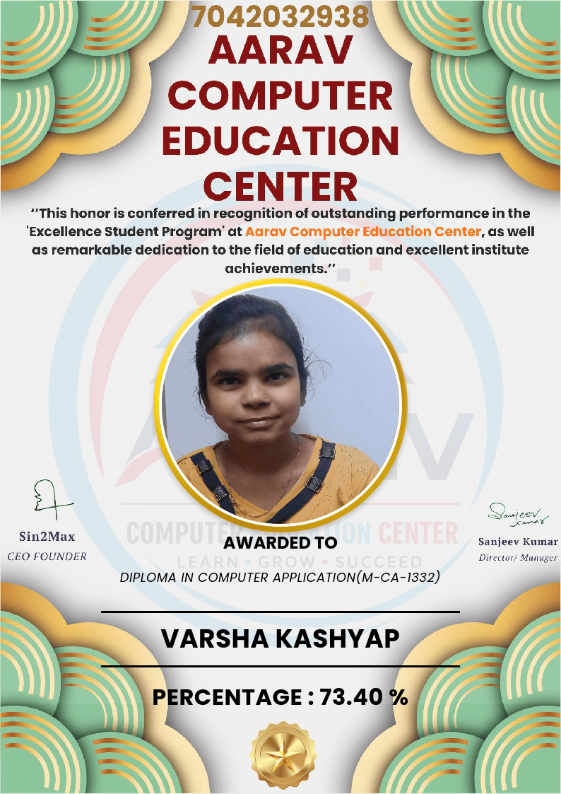 best student performance