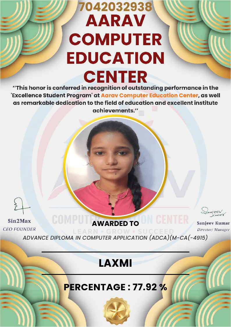 best student performance