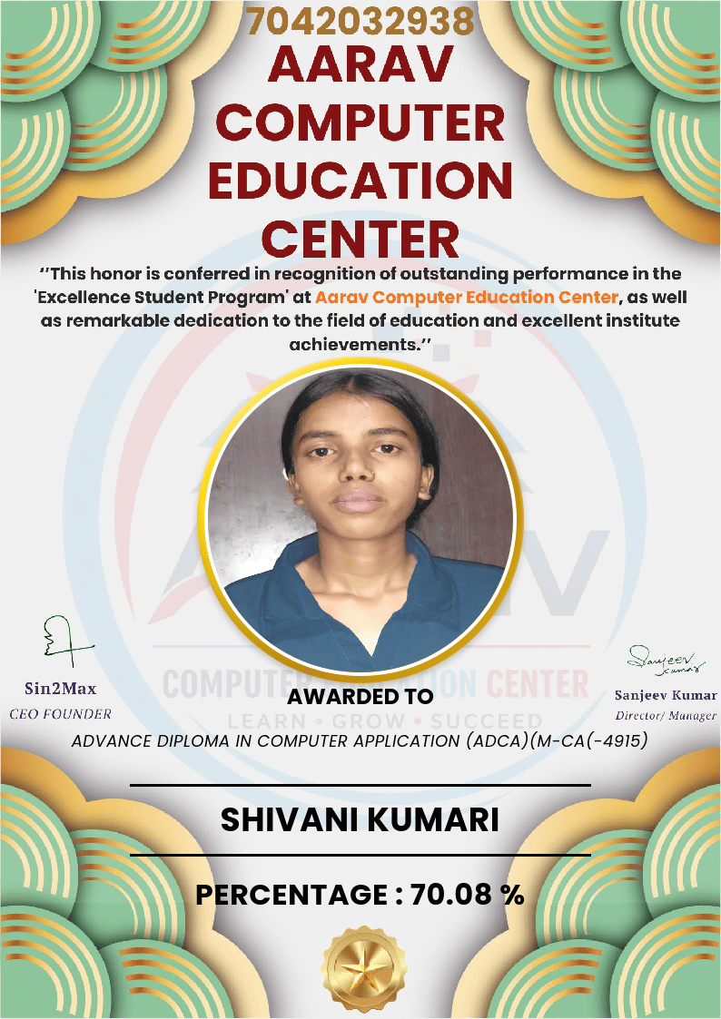 best student performance