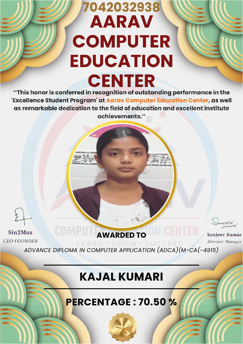 best student performance